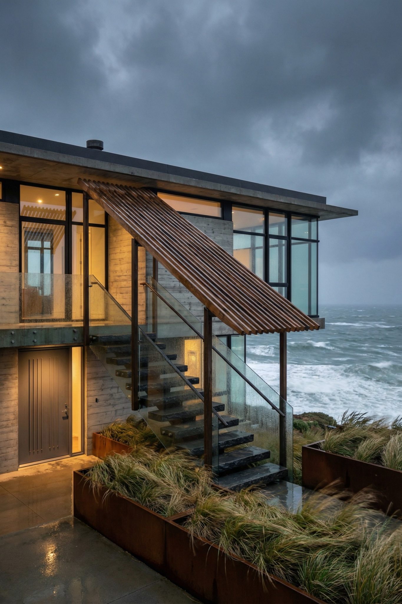 25 Exterior Staircase Designs That Make Every House Interesting