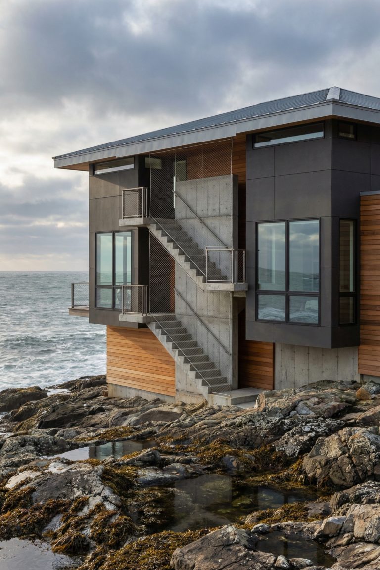 25 Exterior Staircase Designs That Make Every House Interesting