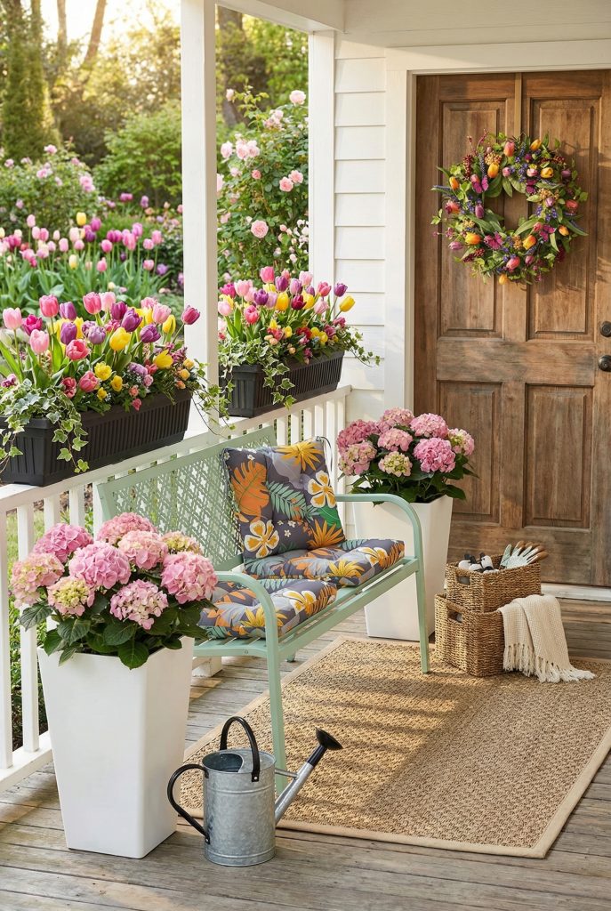 Cottage Porch, Tropical Pop