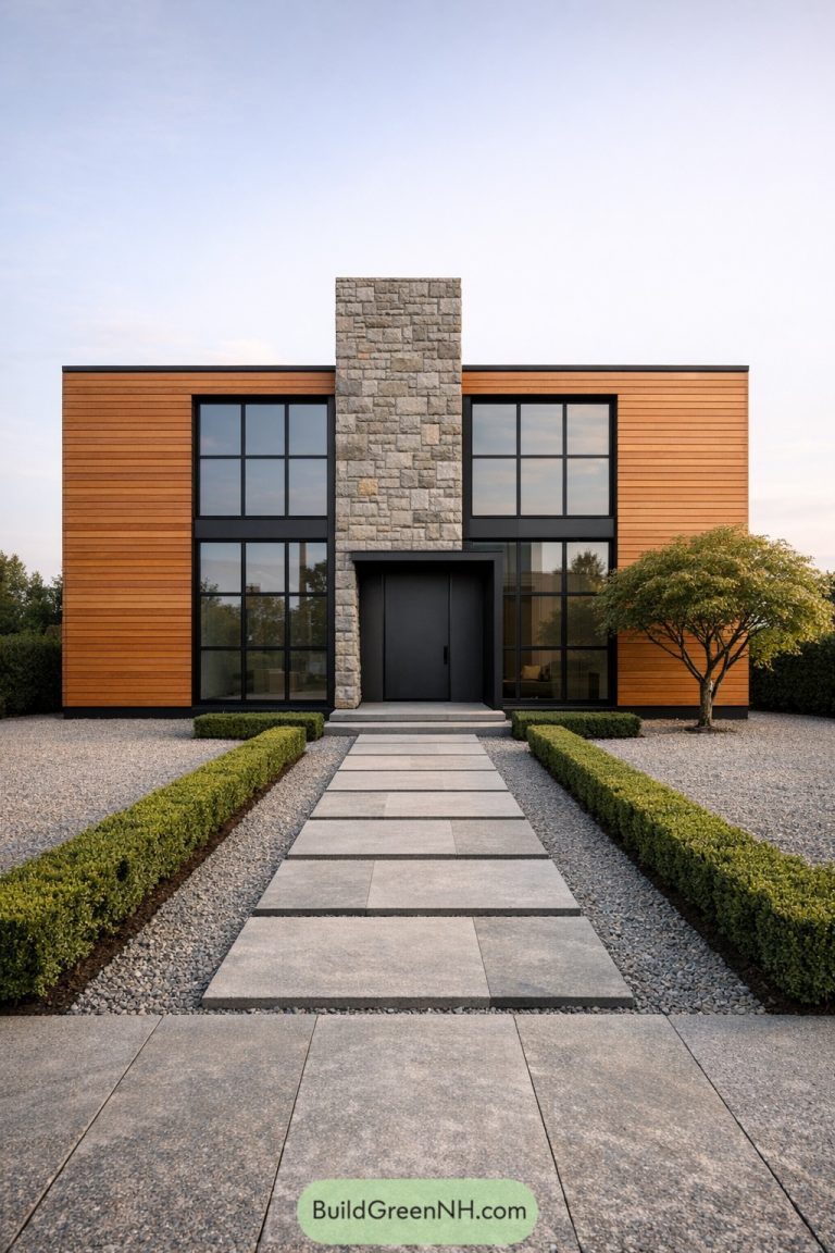 Edgey Build 23 Edgy Modern Small House Designs Featuring Wood and Stone Facades