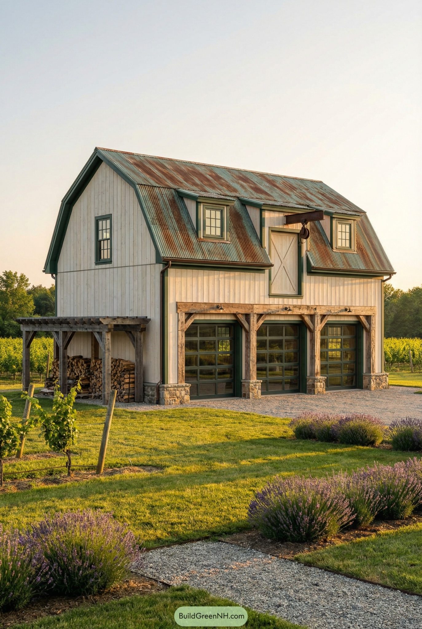 26 Awesome Barn Style Garages for Functional Rustic Living