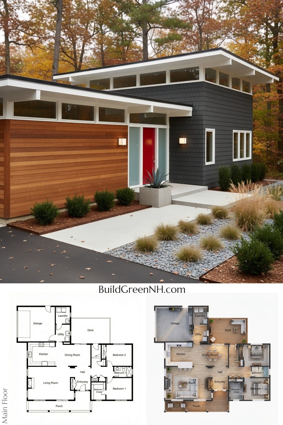 Clerestory Cascade With Cedar Contrast Floor Plan