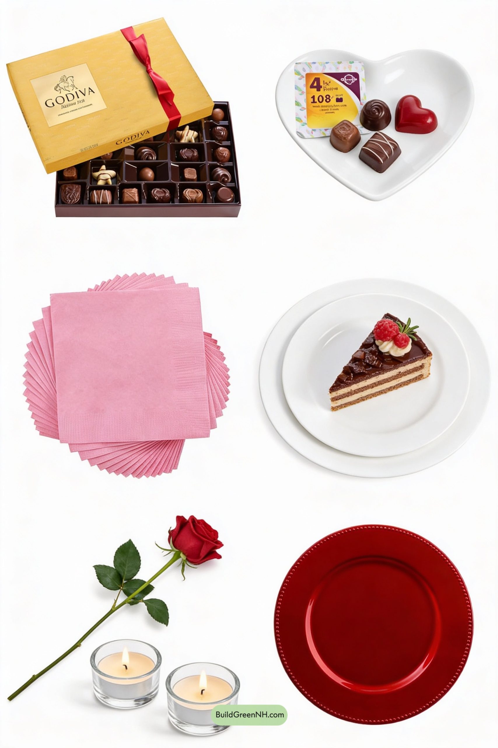 Moodboard for Chocolate-Centered Valentine’s Table, Done Right