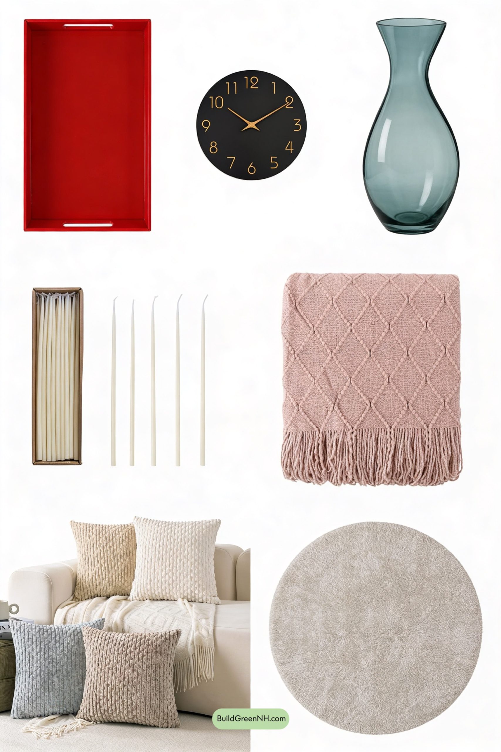 Moodboard for Modern Valentine Tray Moment