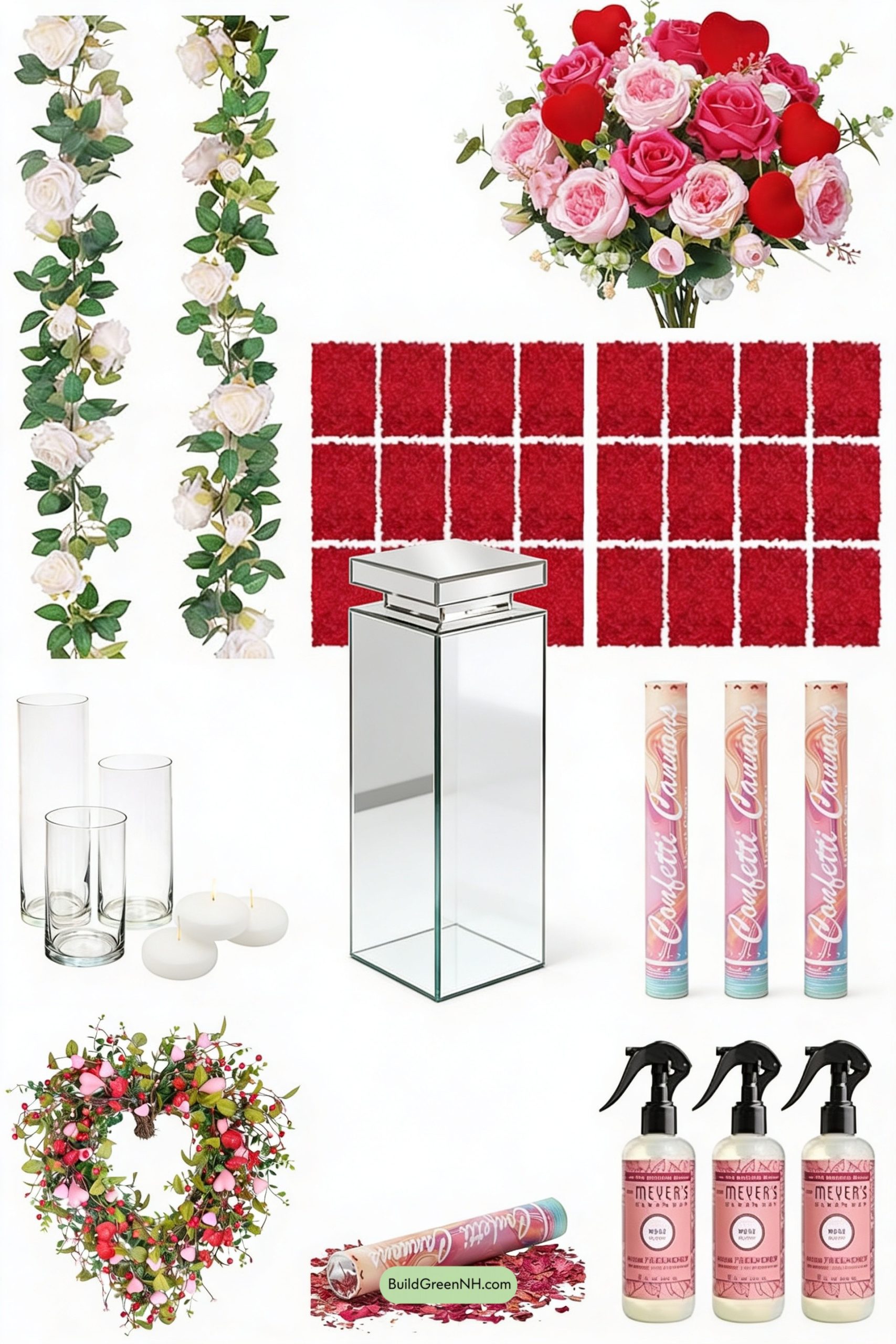 Moodboard for A Living Room in Full Bloom