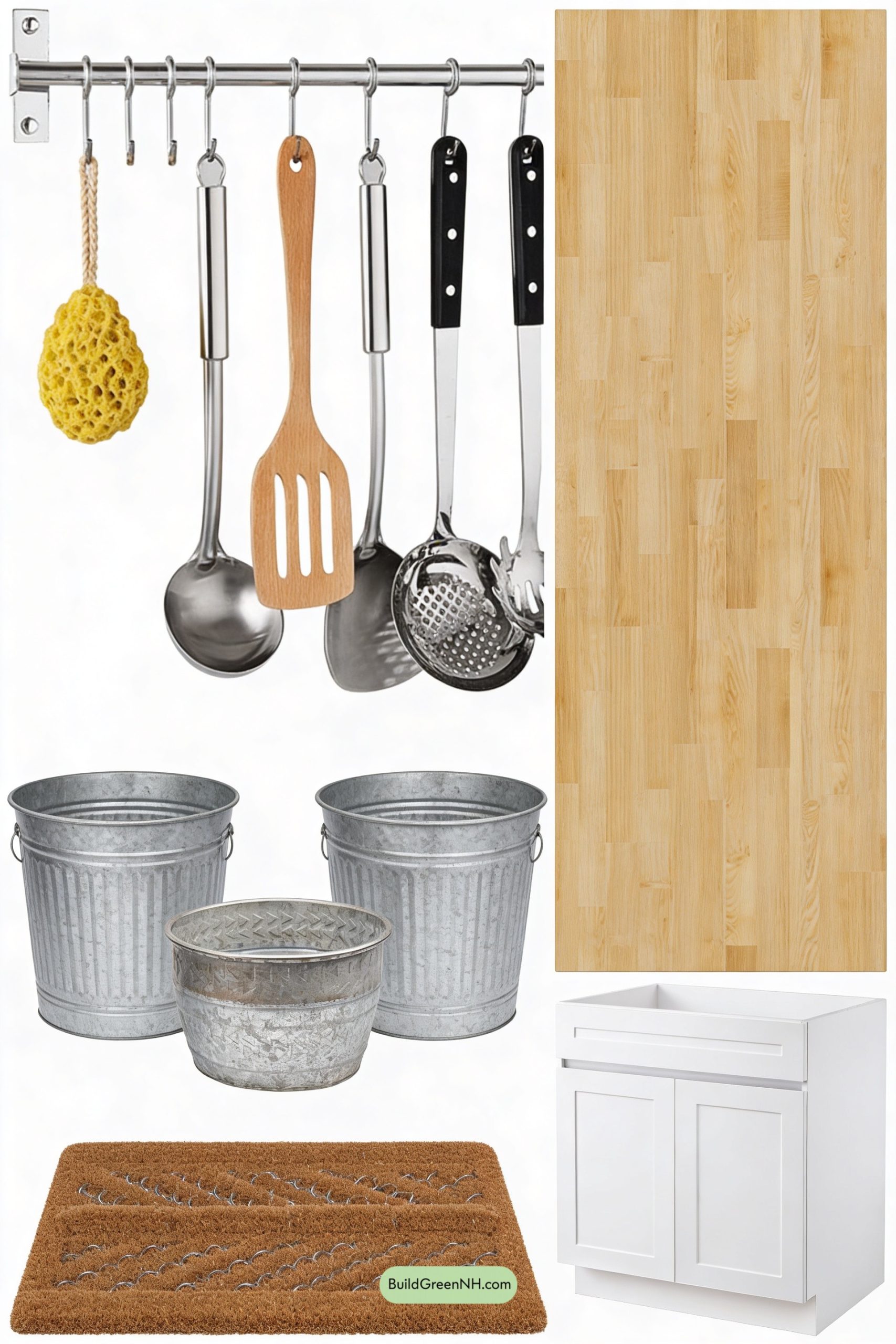 Moodboard for Mudroom Potting Bar with Farm Sink