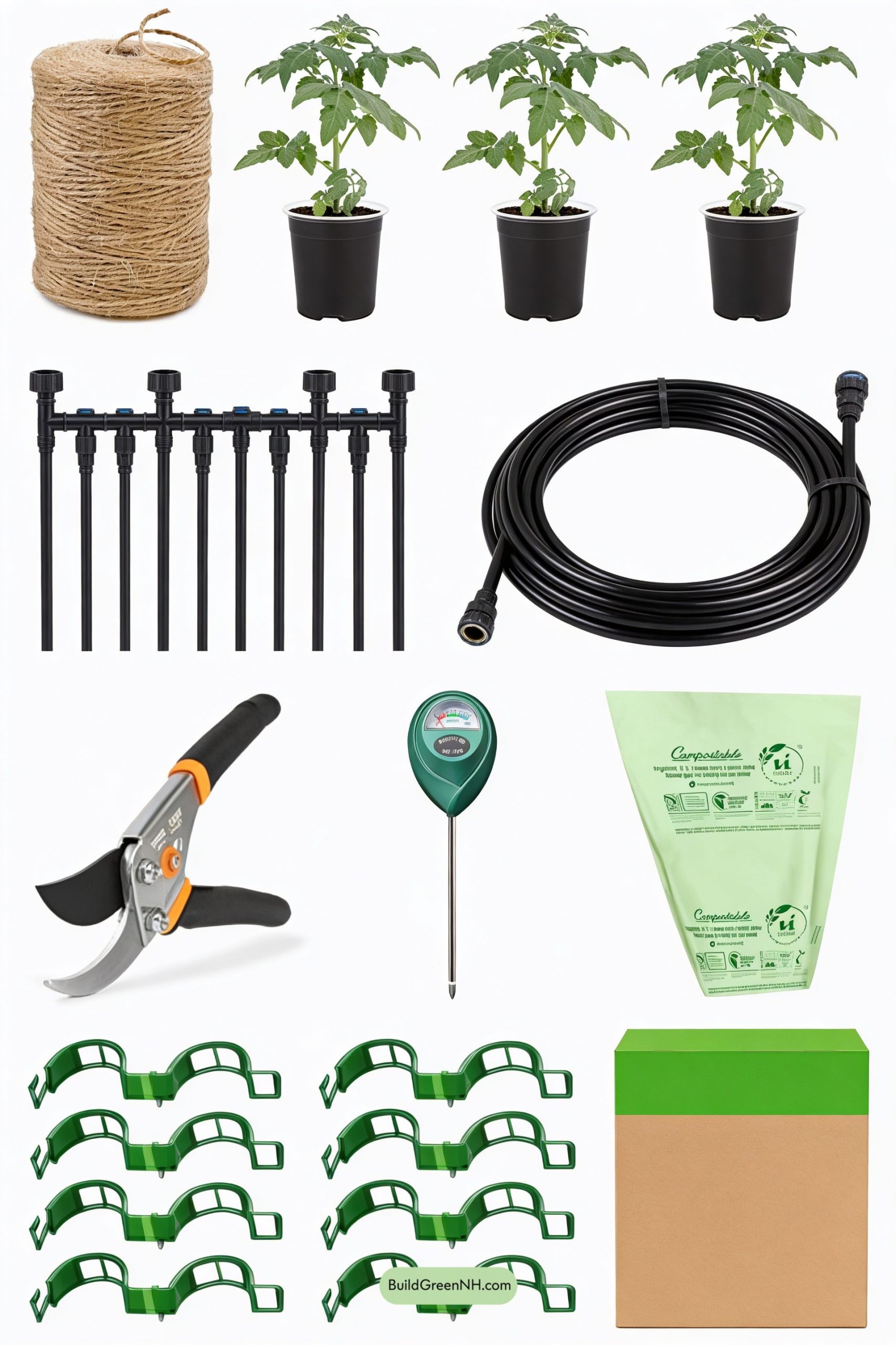 Moodboard for Minimal String Trellis, Maximum Kitchen Garden