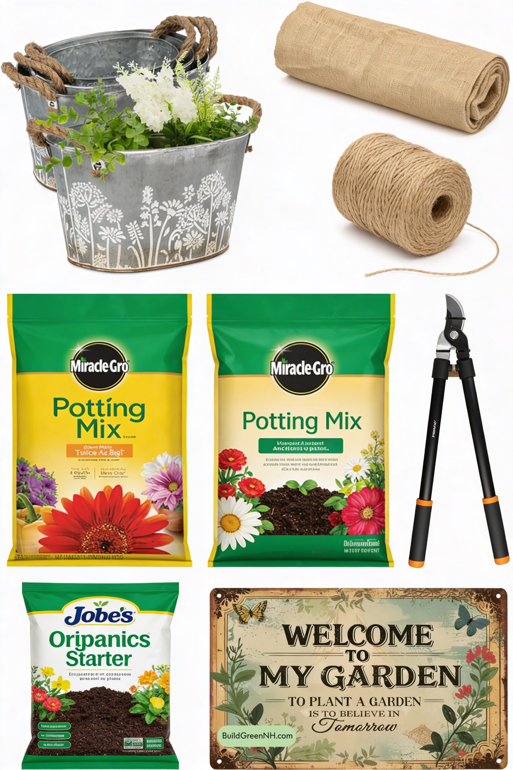 Moodboard for Farmhouse Trellis Wall for Edible Vines