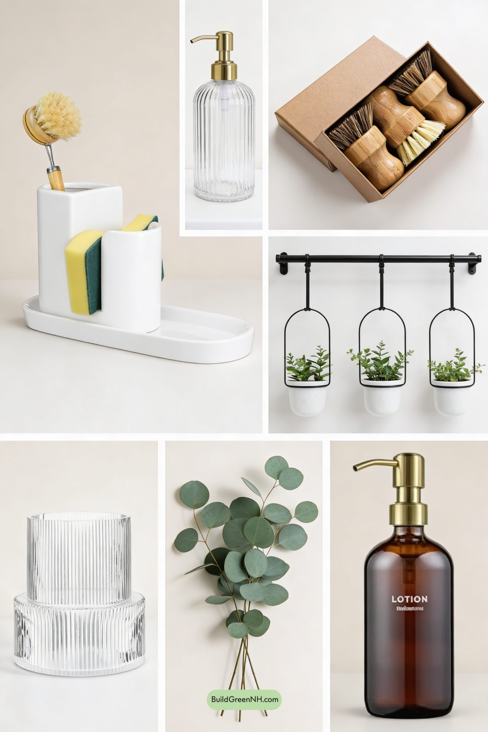 Moodboard for Herb-Hung Farmhouse Sink Moment