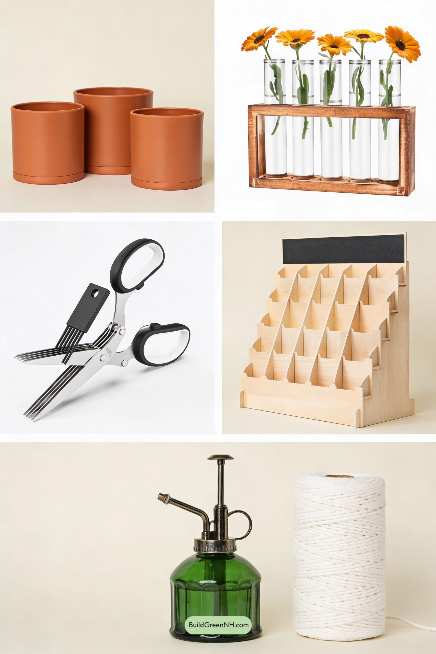 Moodboard for Terracotta Sill Garden with Seed Library