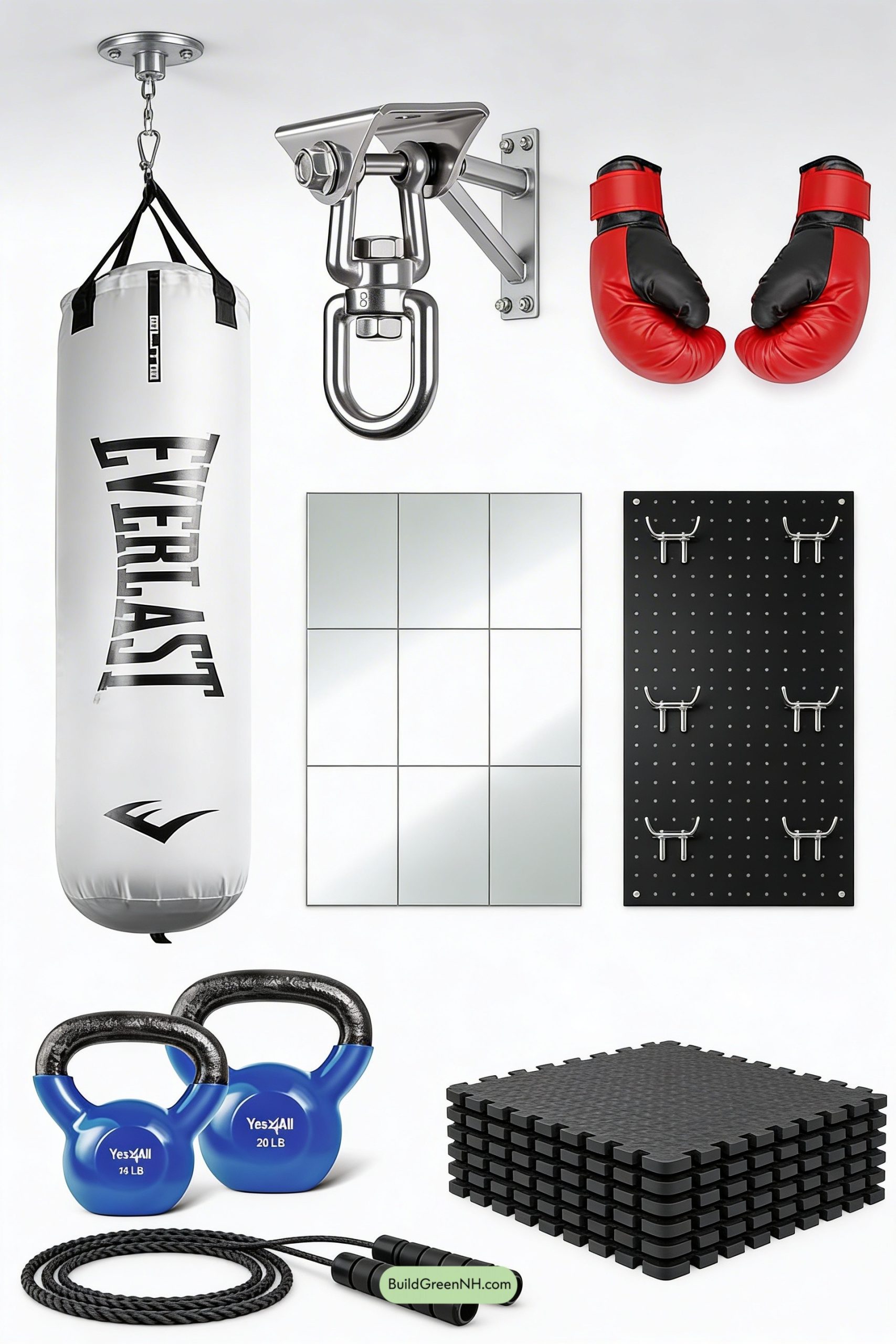 Moodboard for Loft Boxing Lane, Clean and Gritty