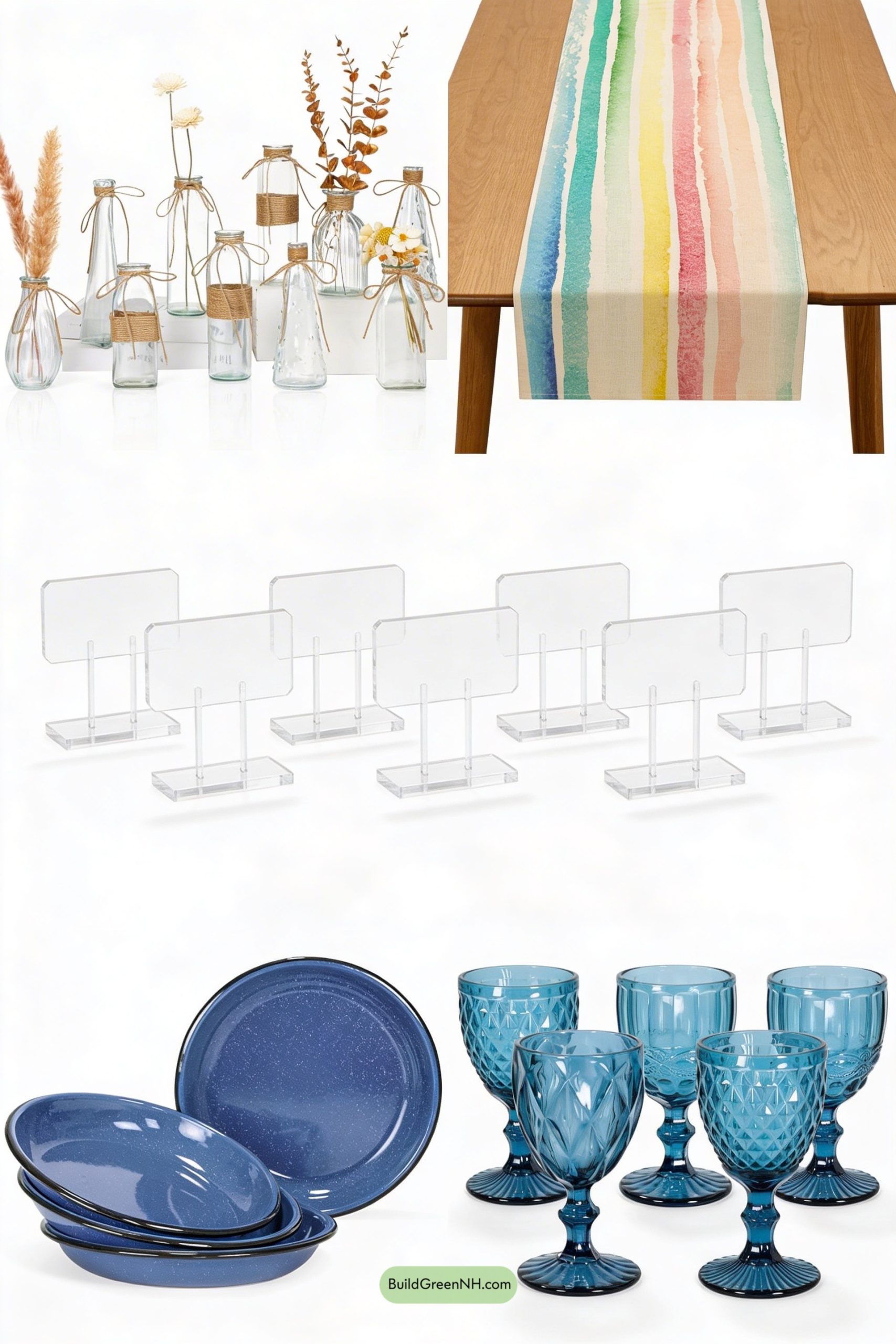 Moodboard for Rainbow Runner Picnic in Bloom