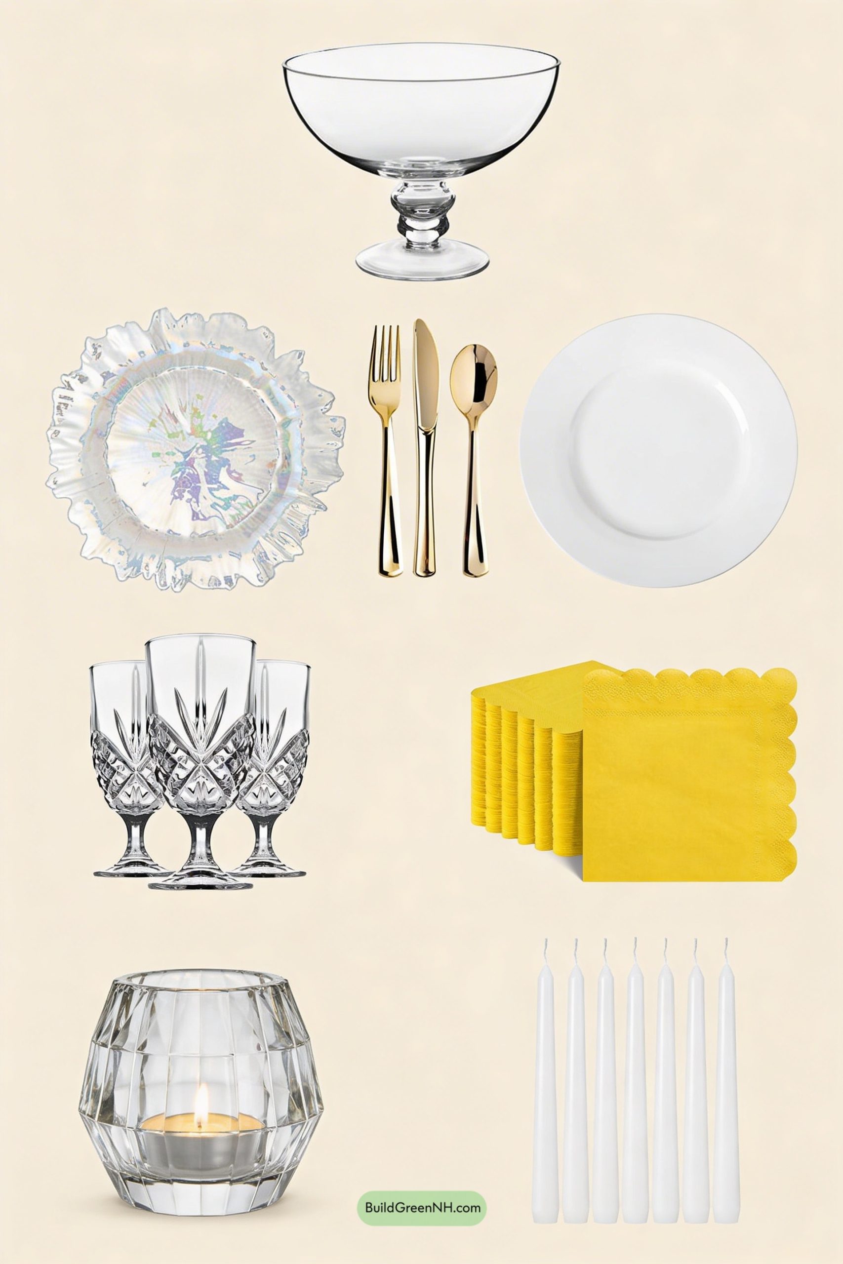 Moodboard for Citrus Garden Glow Spring Table