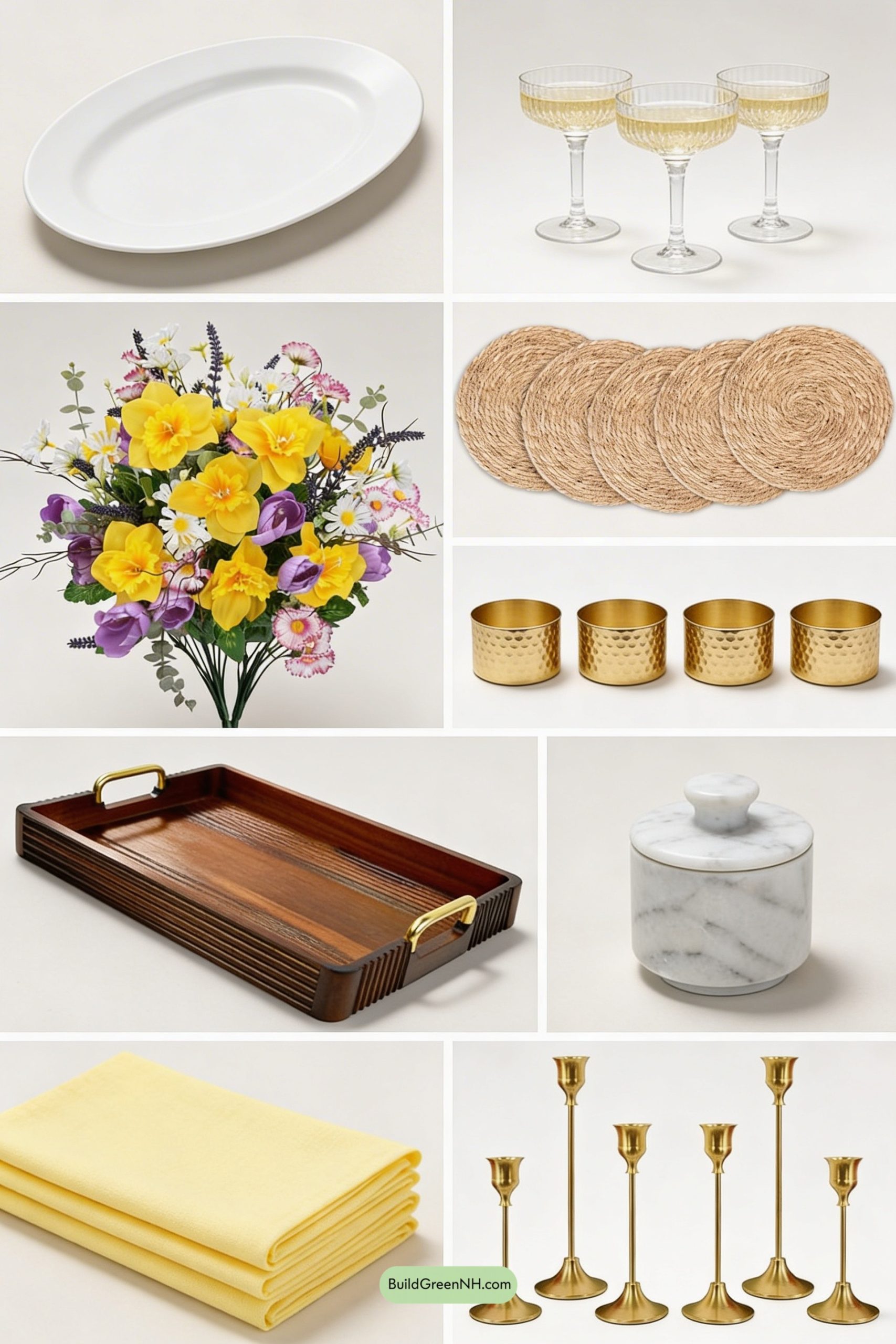 Moodboard for Sunlit Spring Brunch Kitchen Glow-Up
