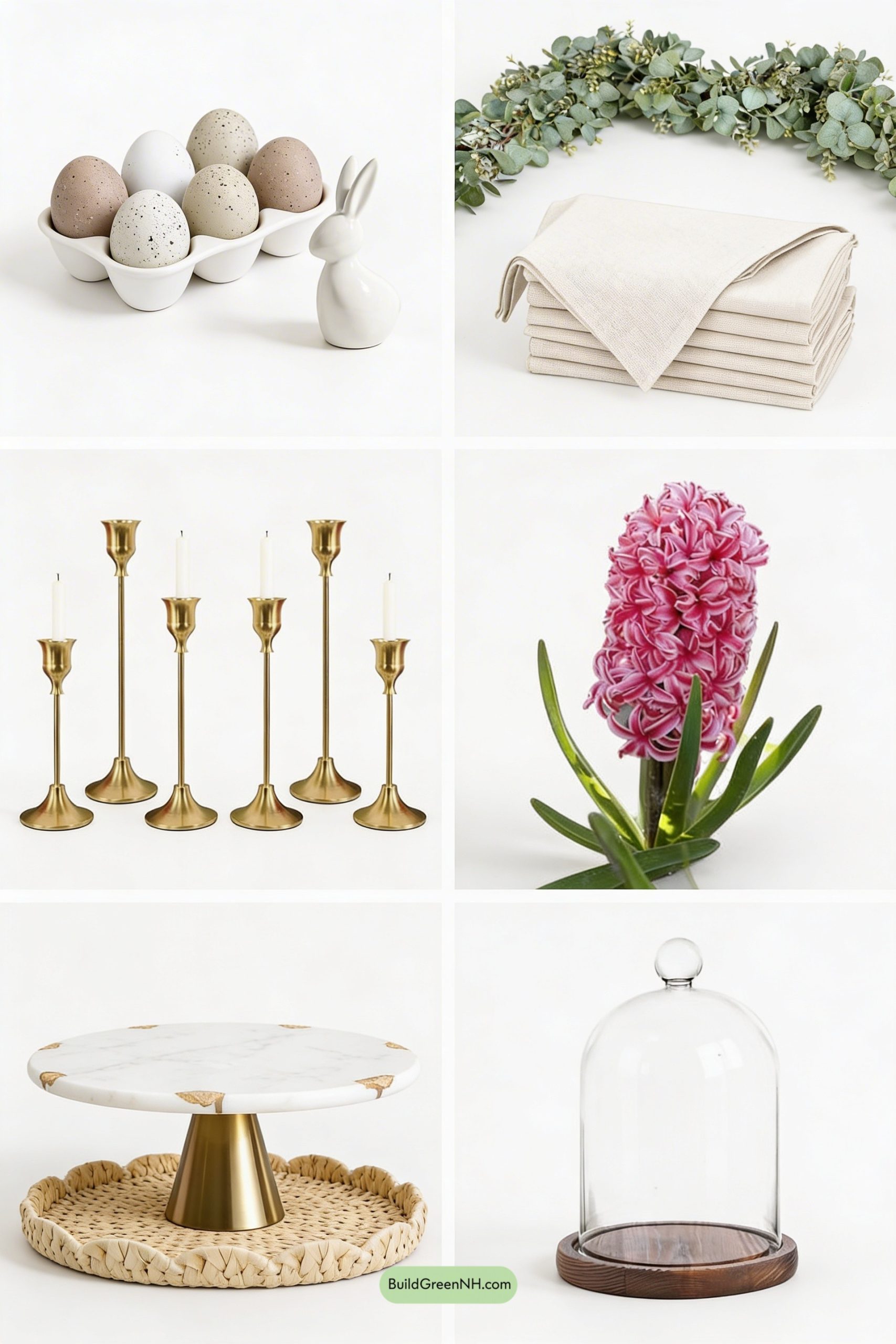 Moodboard for Modern Spring Kitchen, Subtle Easter Touch