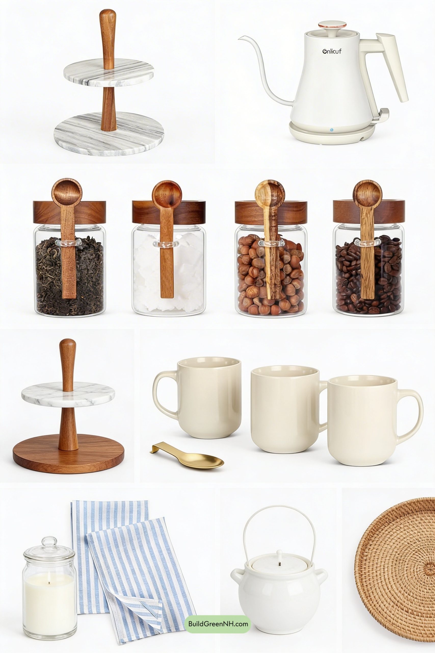 Moodboard for Rainy-Window Tea Corner with Tulips