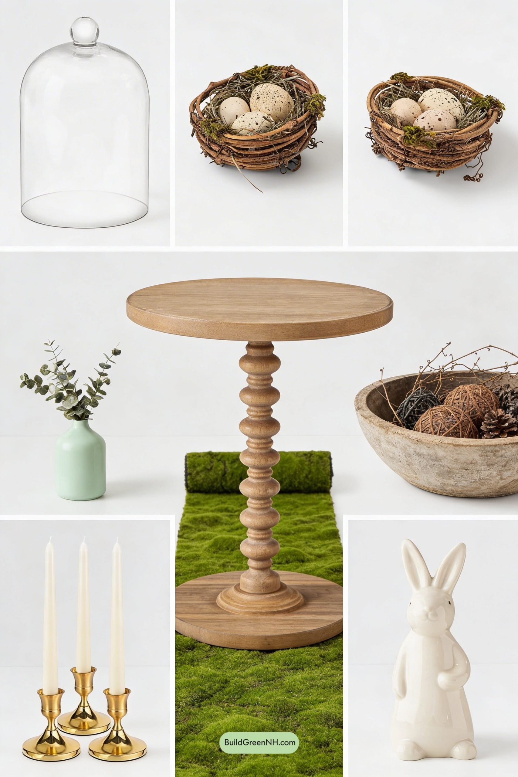 Moodboard for Candlelit Spring Farmhouse Table Moment