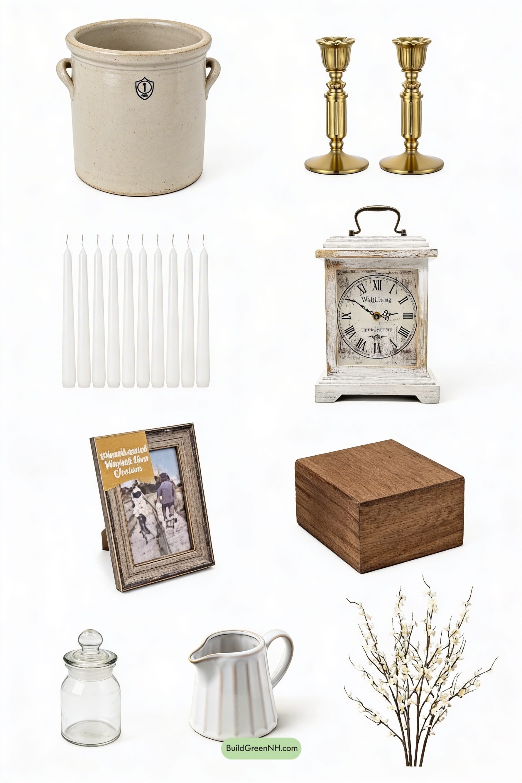 Moodboard for Collected Spring Farmhouse Console Moment