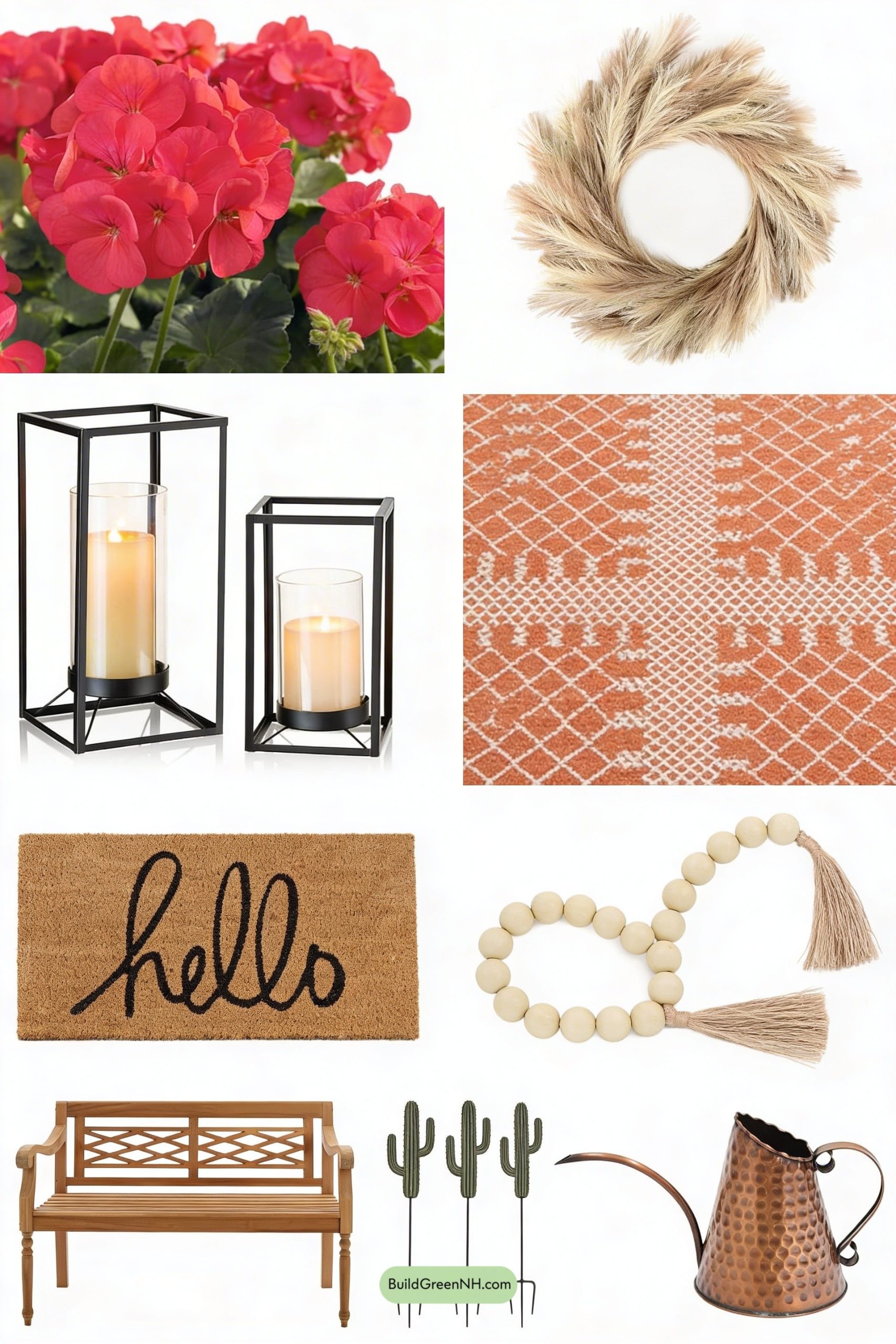 Moodboard for Desert-Spring Porch in Warm Neutrals