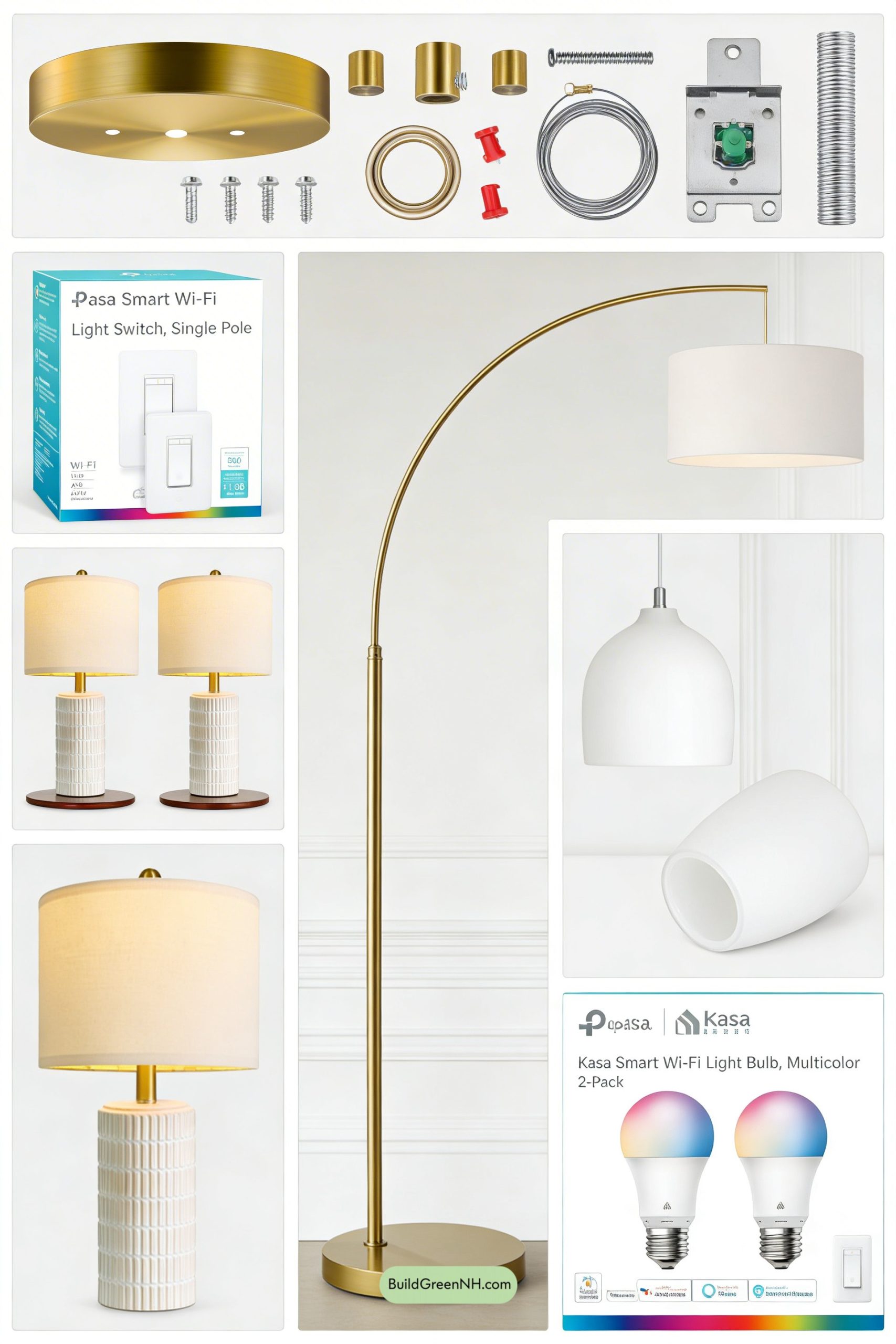 Moodboard for Pendants and an Arc, Perfectly Zoned