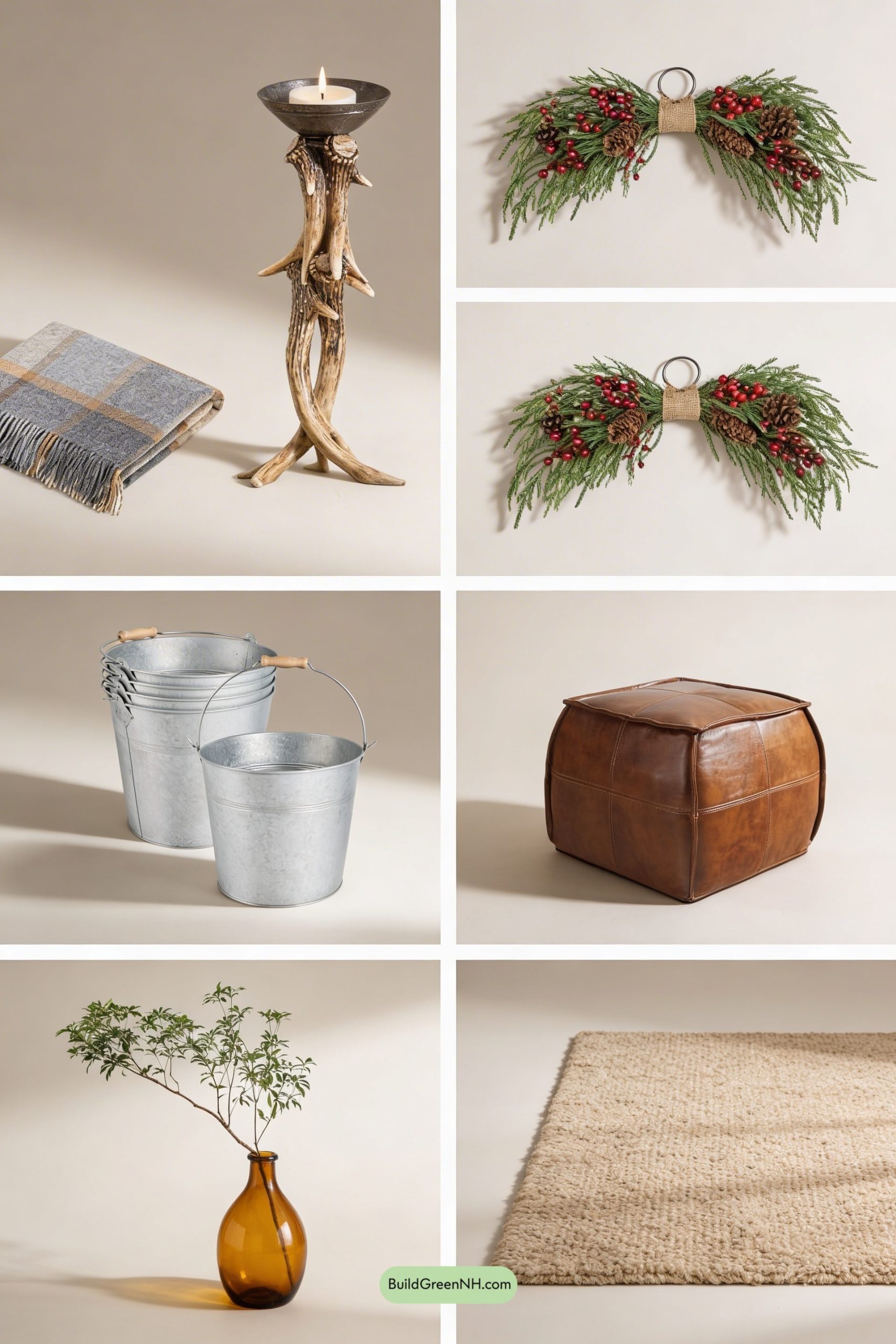 Moodboard for Rustic Lodge Easter by the Hearth