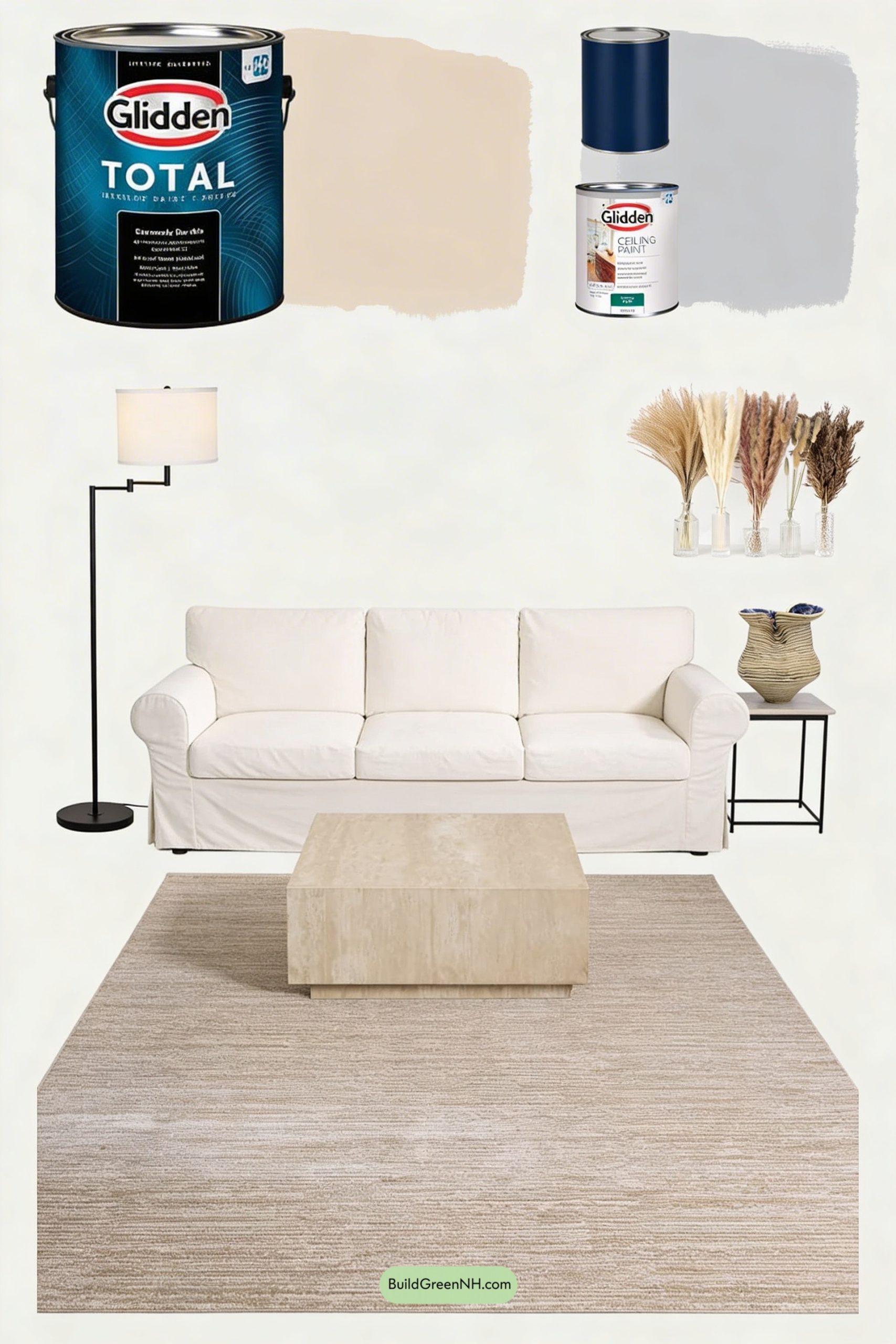 Moodboard for Desert Neutrals with Stone and Ink