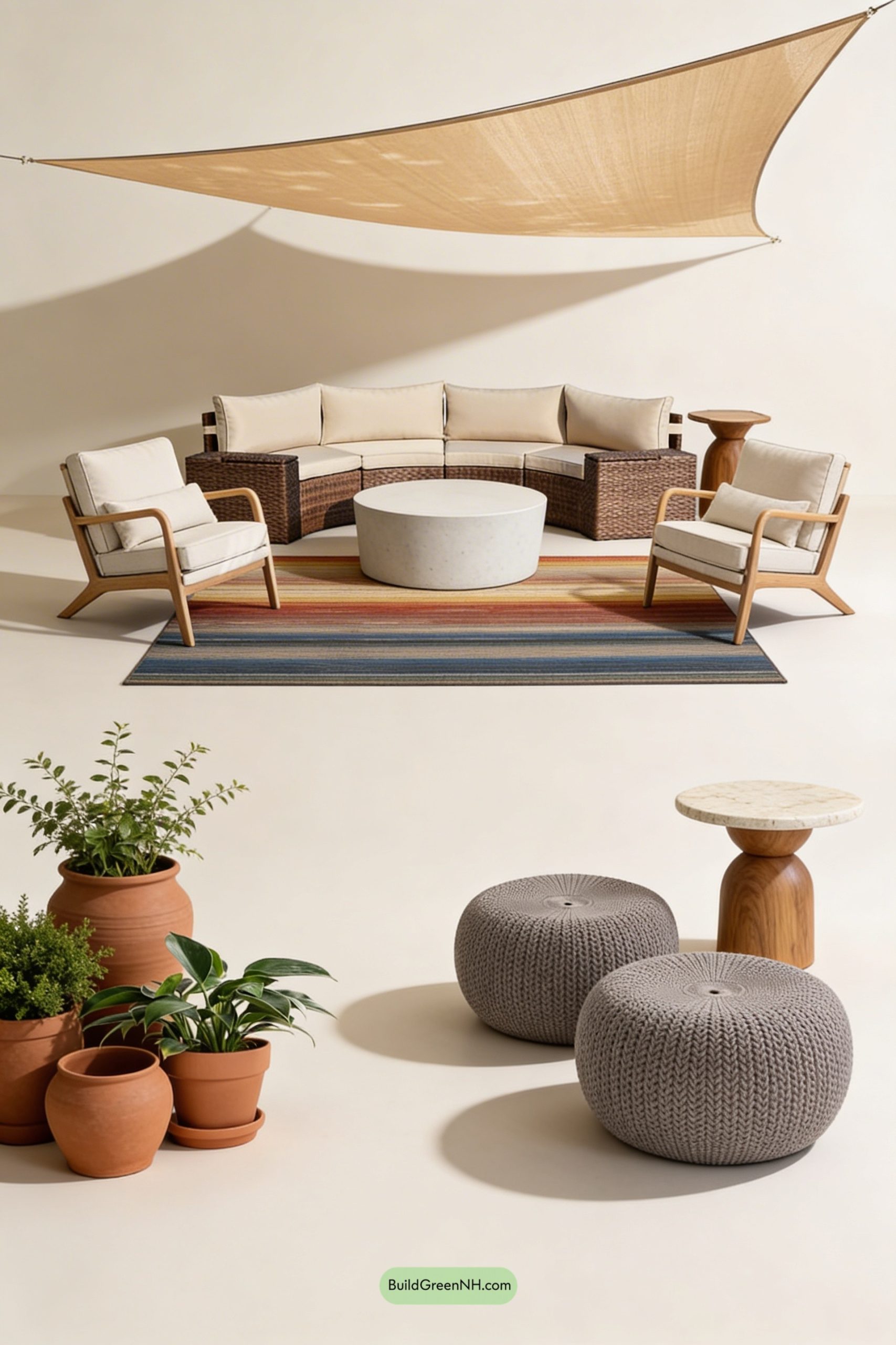 Moodboard for Desert Lounge Set, Dialed-In and Shaded