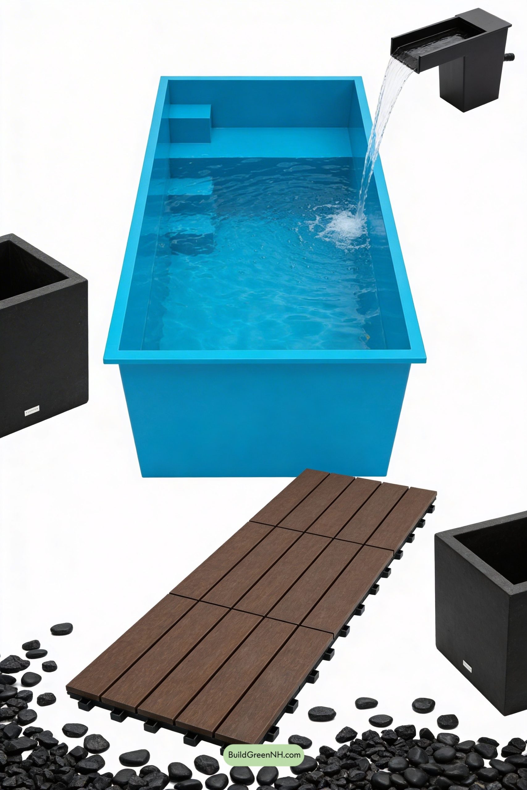 Moodboard for Deck-Island Courtyard Plunge Pool