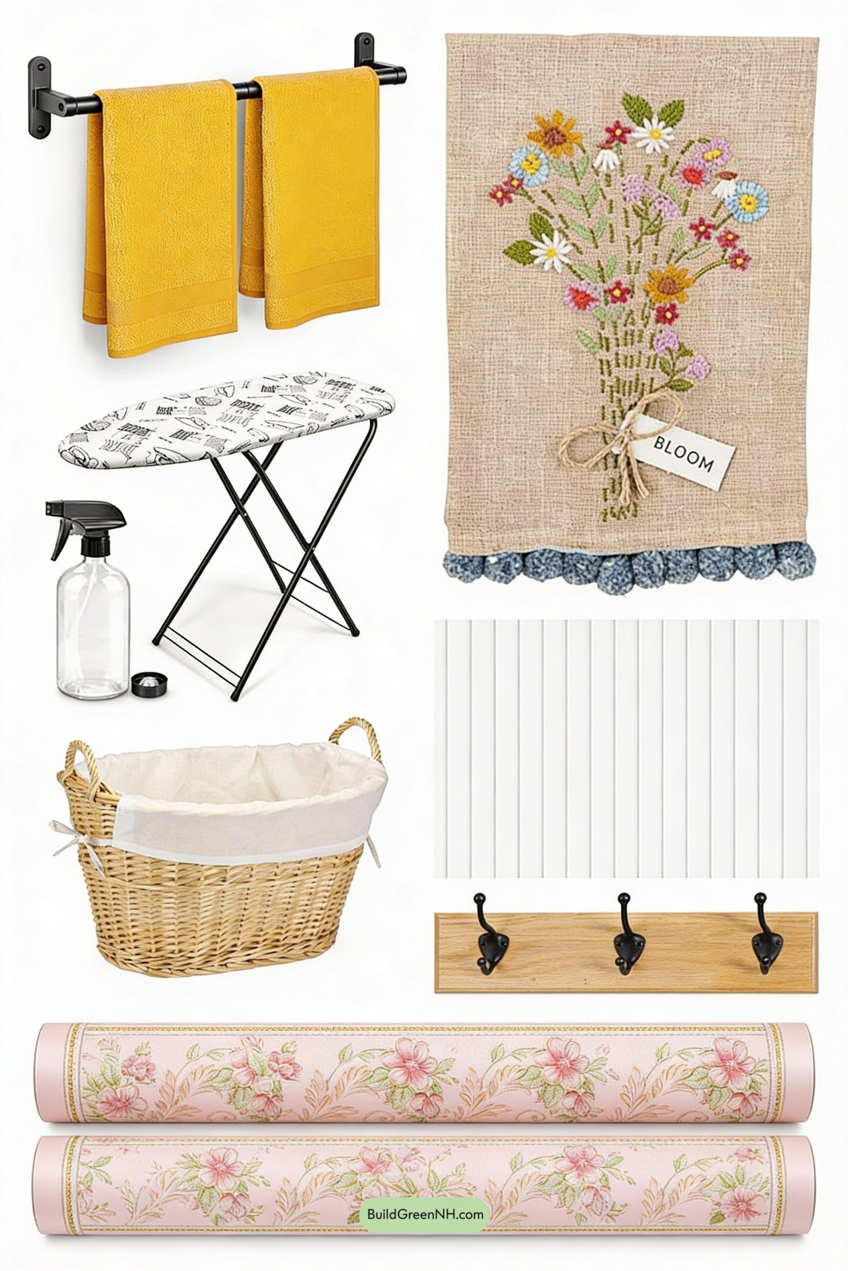 Moodboard for Kitchen-Laundry Nook, Grandma Style