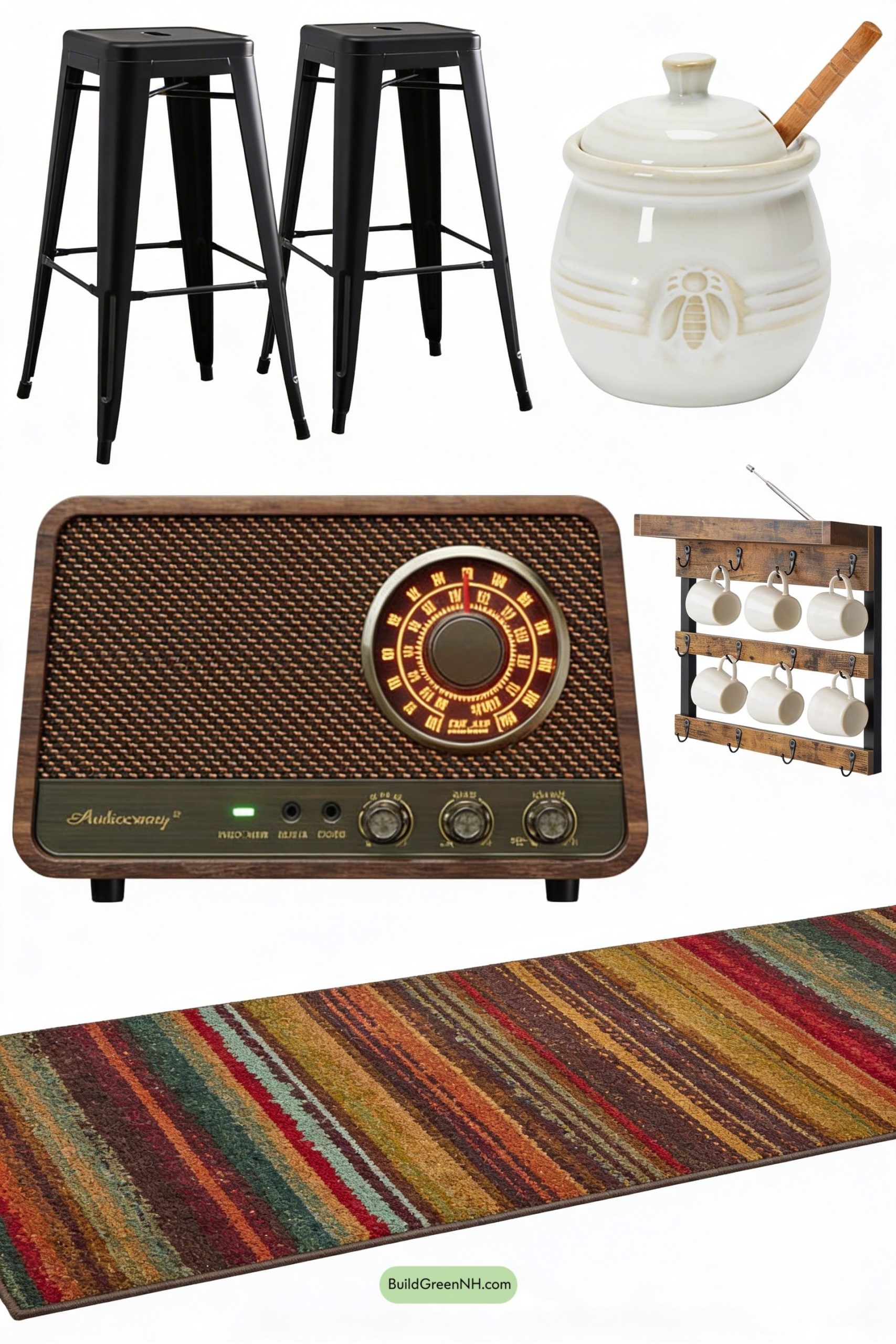 Moodboard for Crochet-Topped Breakfast Bar, Grandma Approved