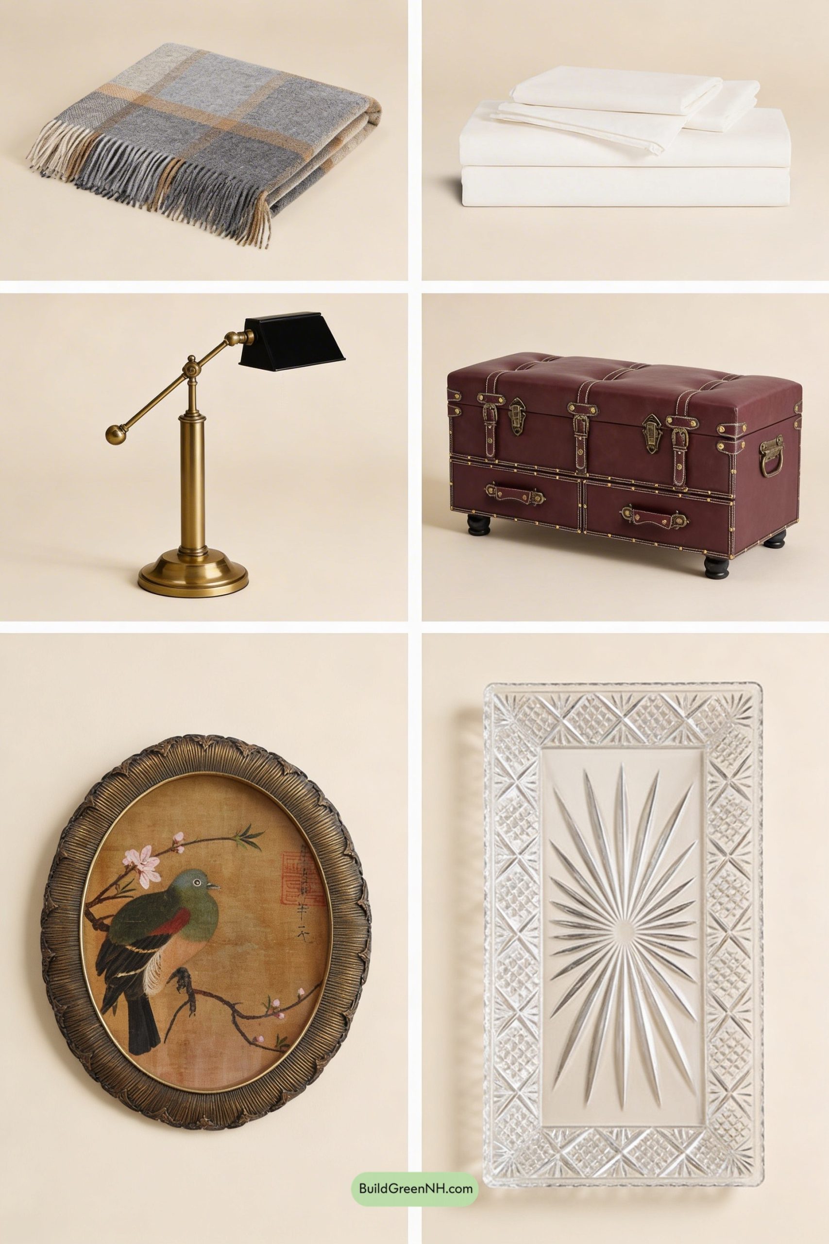 Moodboard for Walnut Library Bedroom, Fireside and Tailored