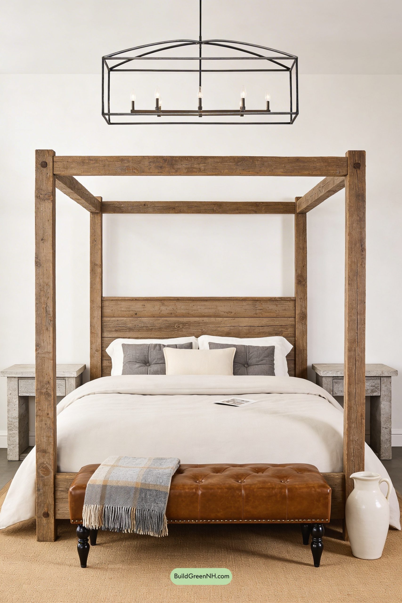 Moodboard for Rustic-Luxe Canopy Calm in Neutrals