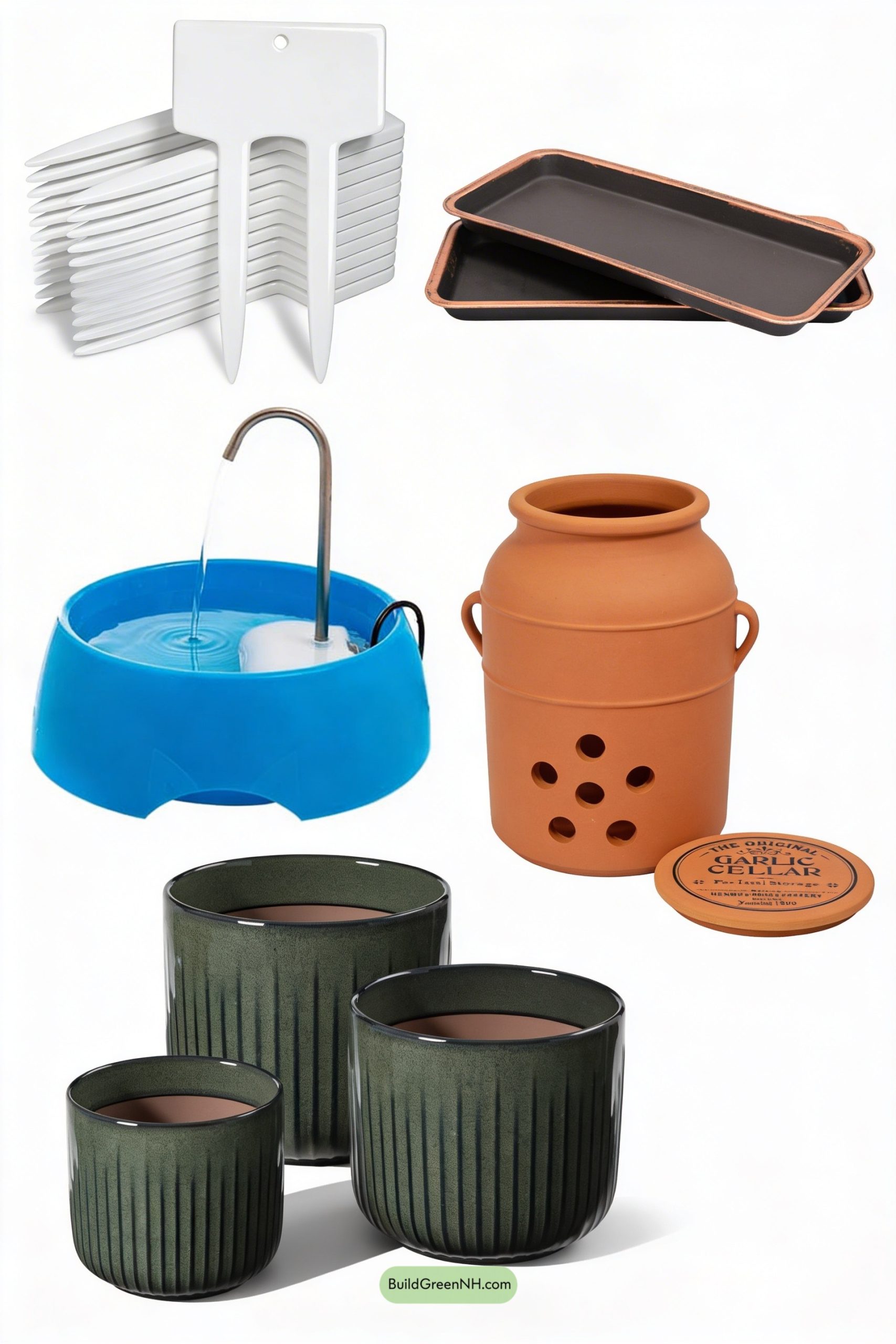 Moodboard for Ceramic Herb Nook with Bubbling Fountain