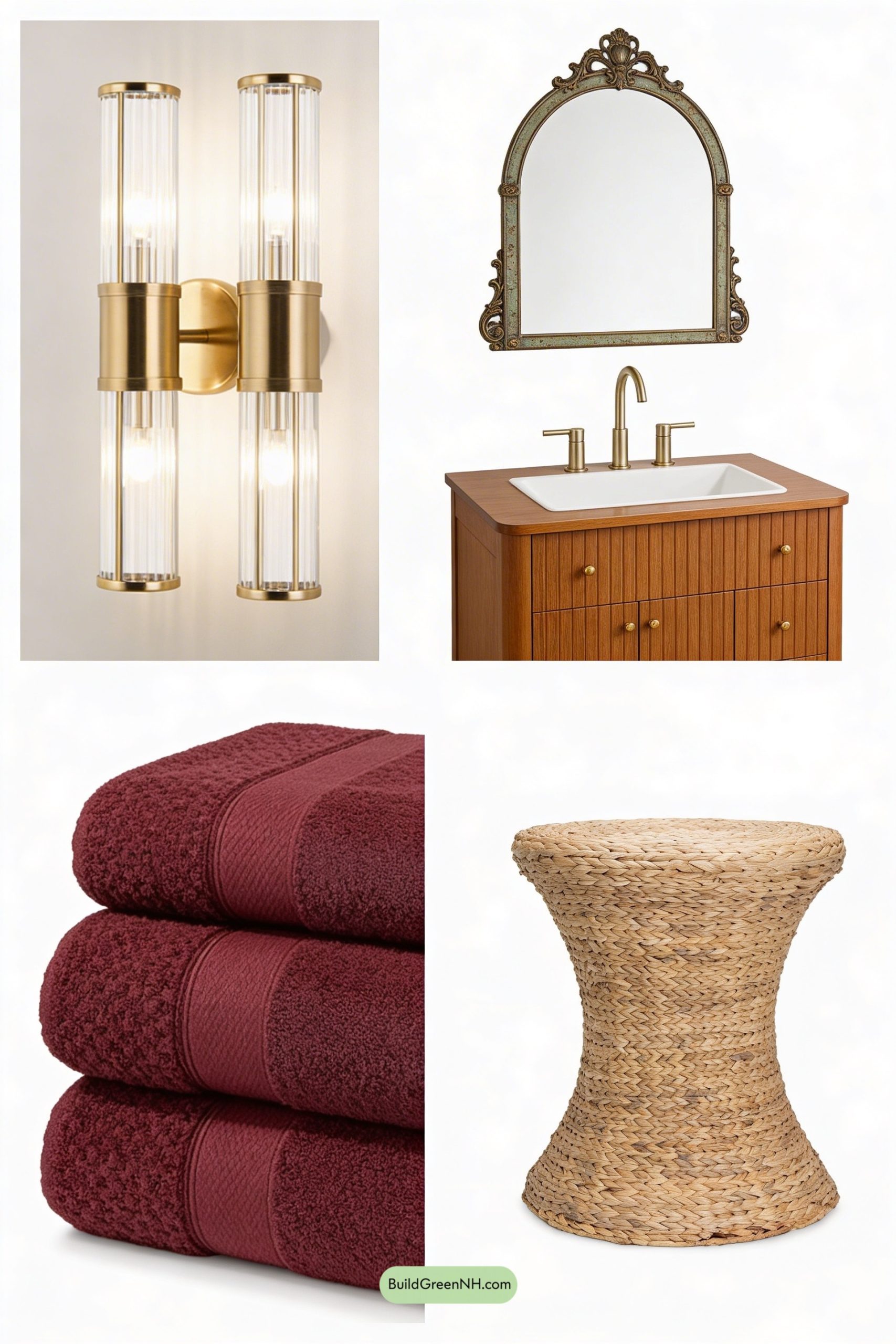 Moodboard for Sienna Walls, Wine Drapes, Tuscan Glow