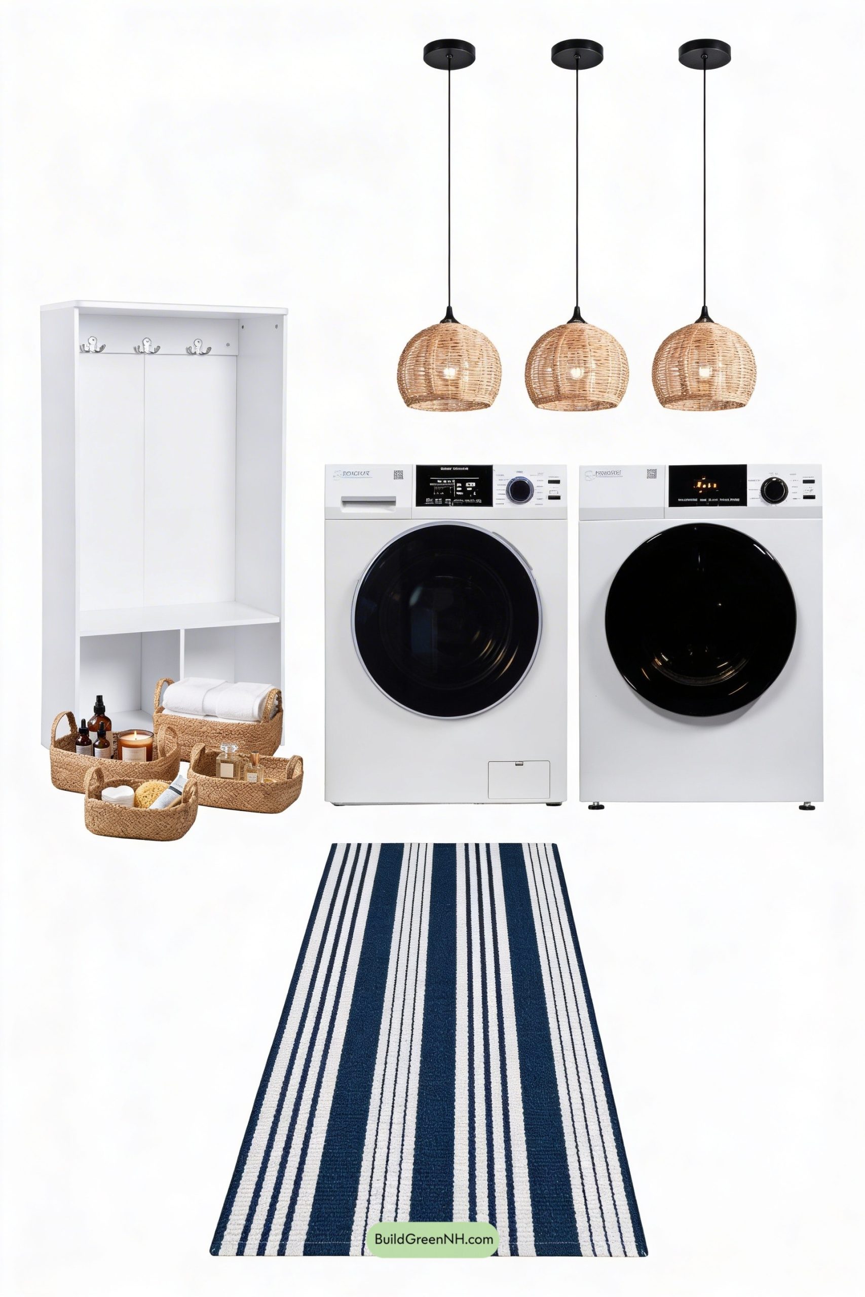 Moodboard for Seafoam Shiplap Mudroom-Laundry Retreat