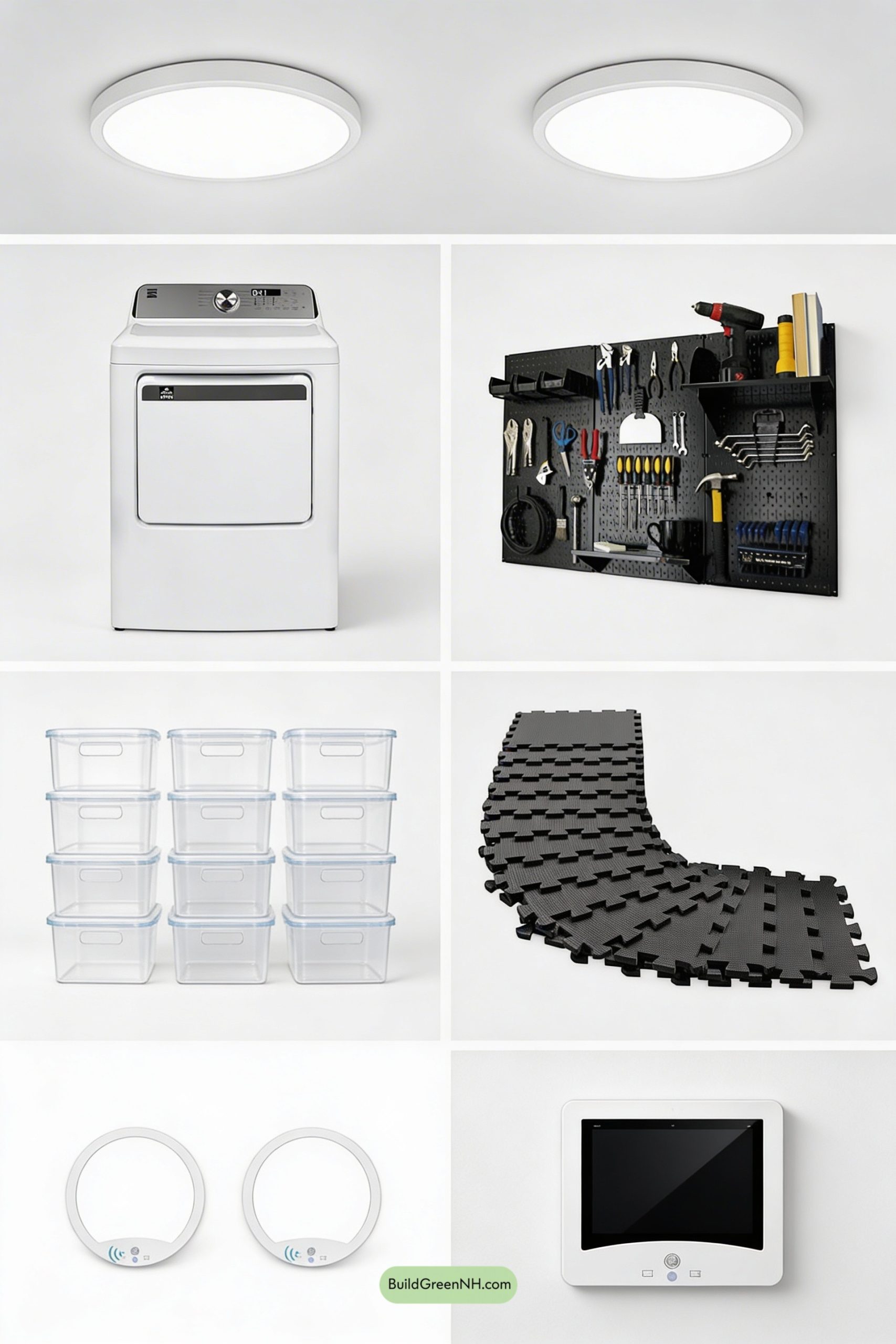 Moodboard for Smart Mudroom Laundry, Everything in Its Place