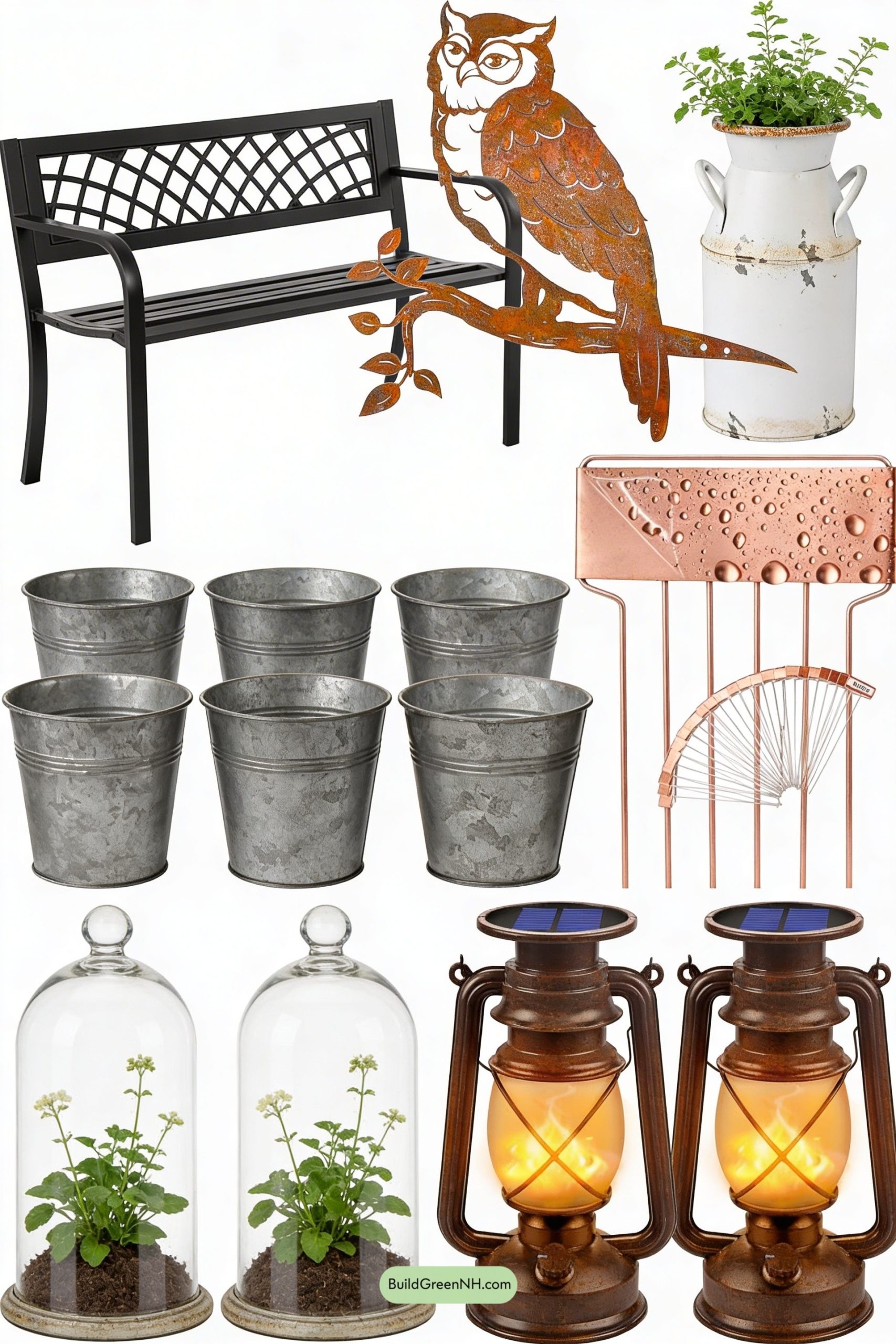 Moodboard for A Doorway Garden Nook in the Woods