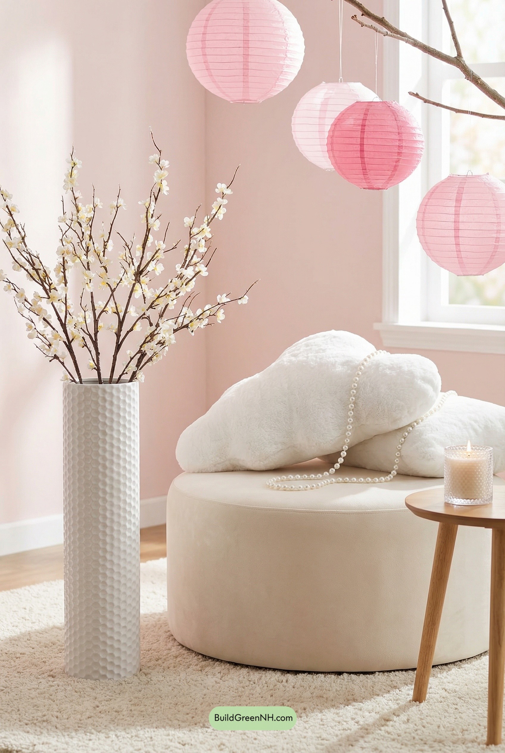 Cherry Blossom Blush Valentine Lounge