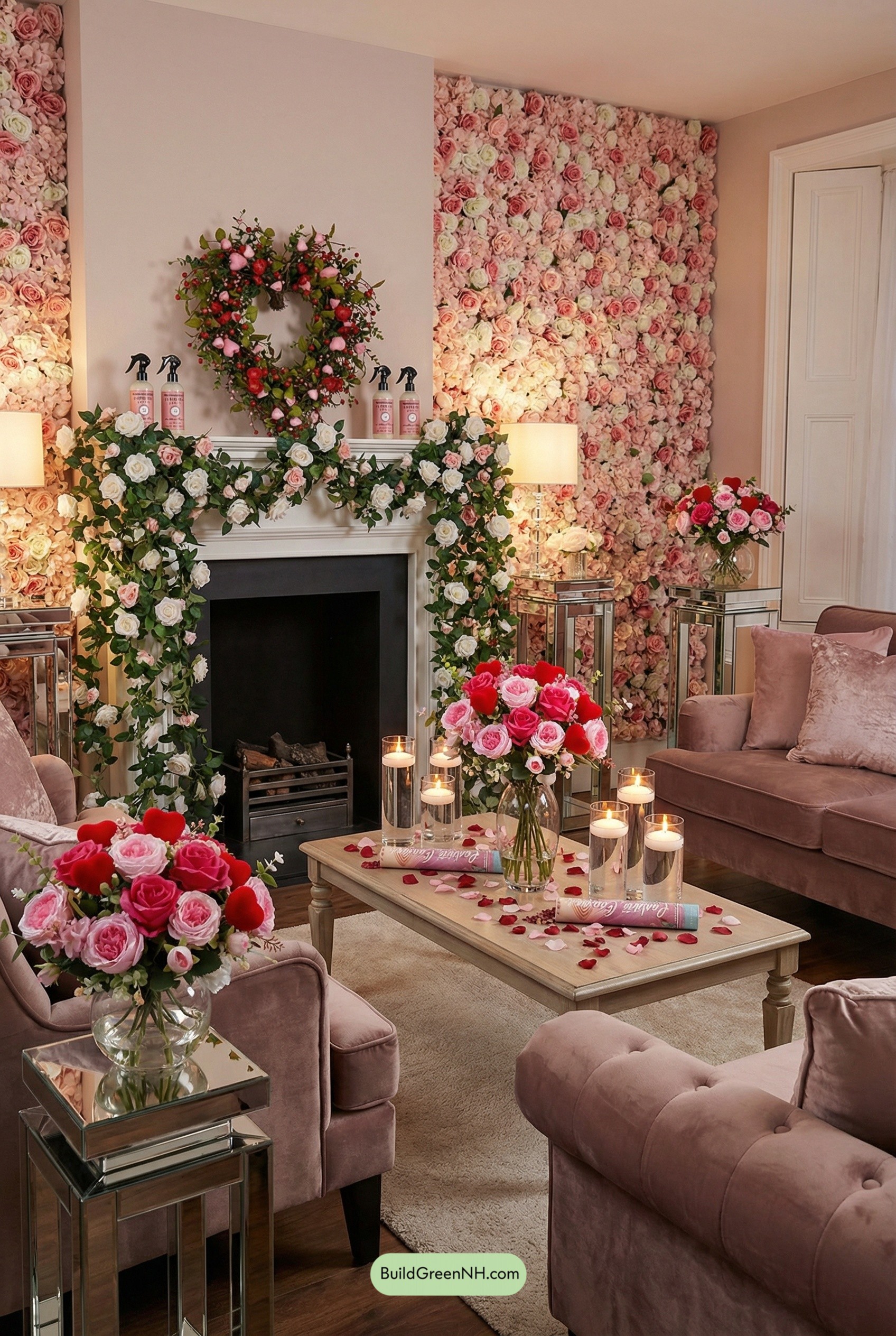 A Living Room in Full Bloom