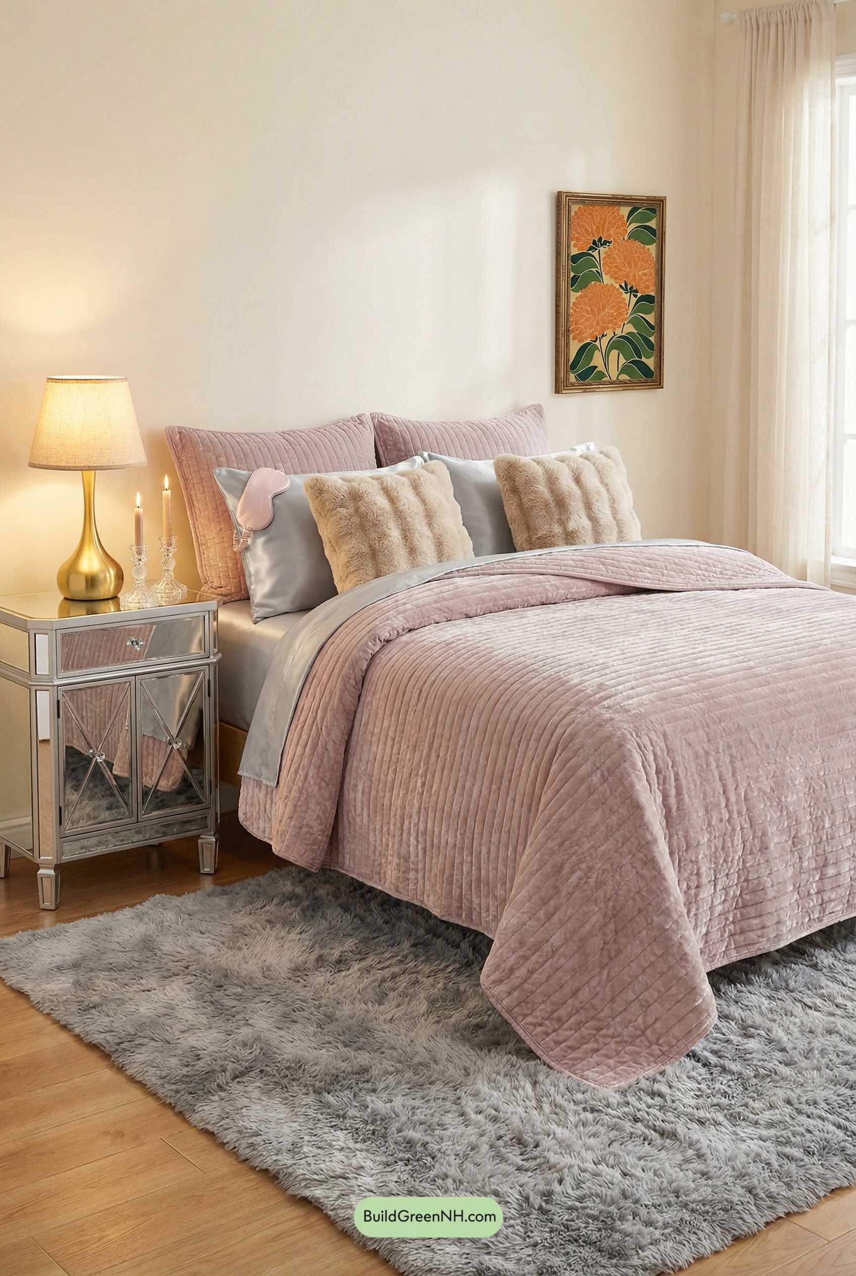 Blush Velvet Cozy Glam Retreat