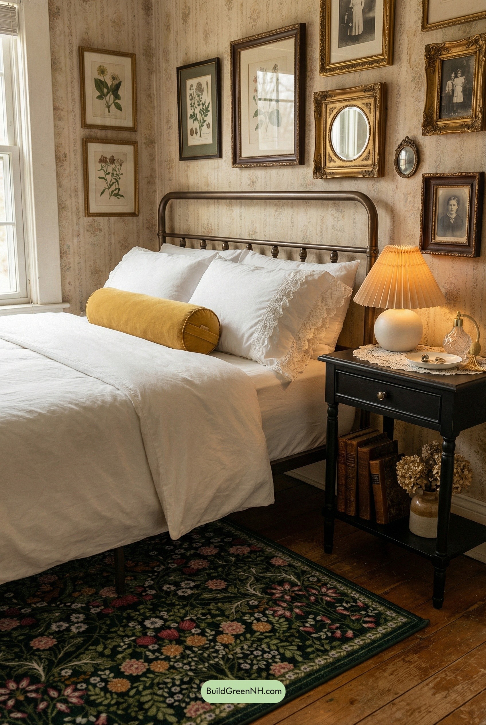 Gilded Gallery Walls, Soft Lace Dreams