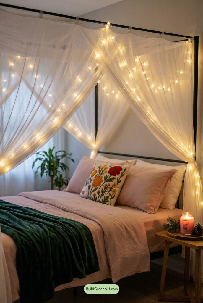 Sheer Canopy Glow, Blush and Botanicals