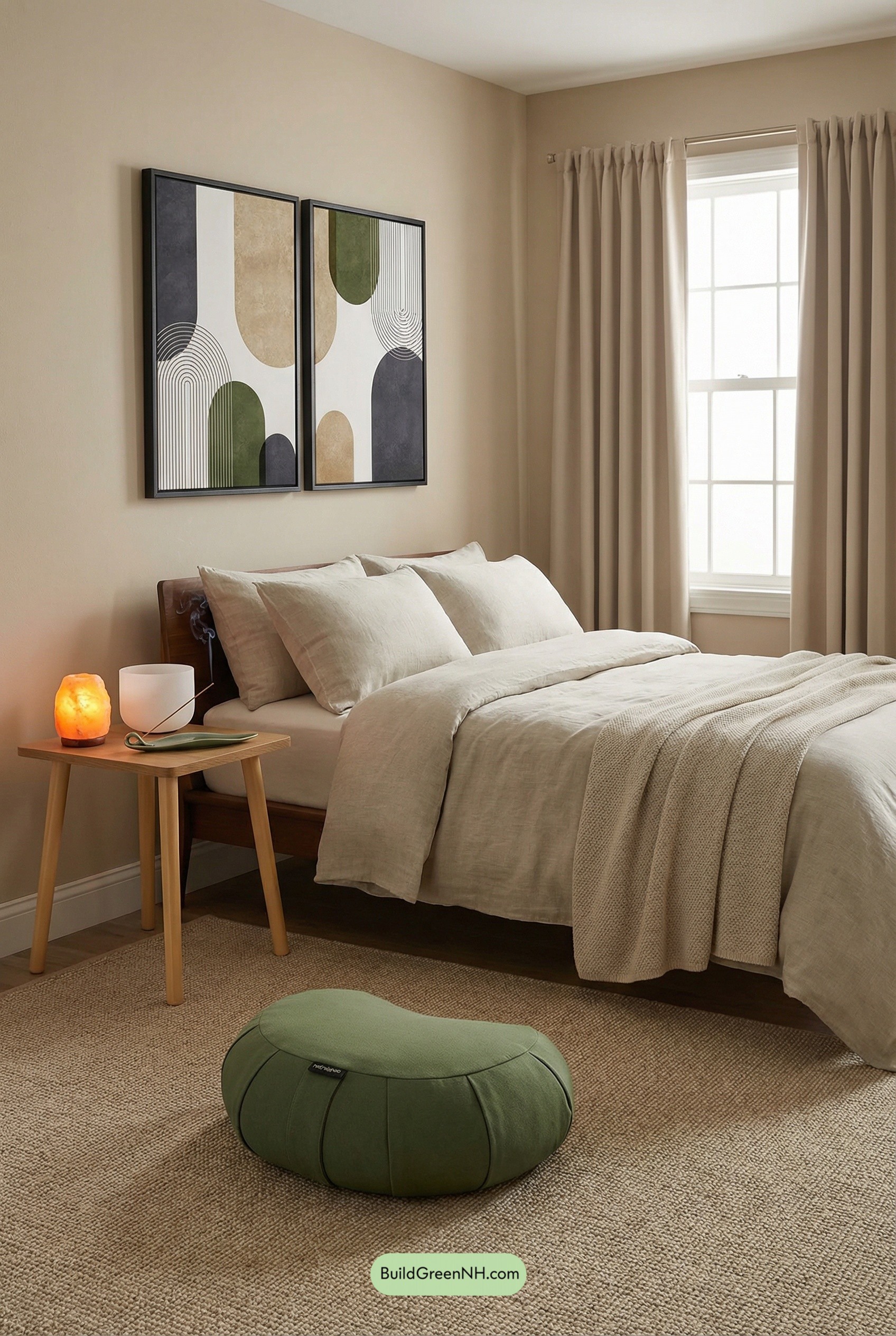 Soft Neutrals, Sage Seat, Instant Calm