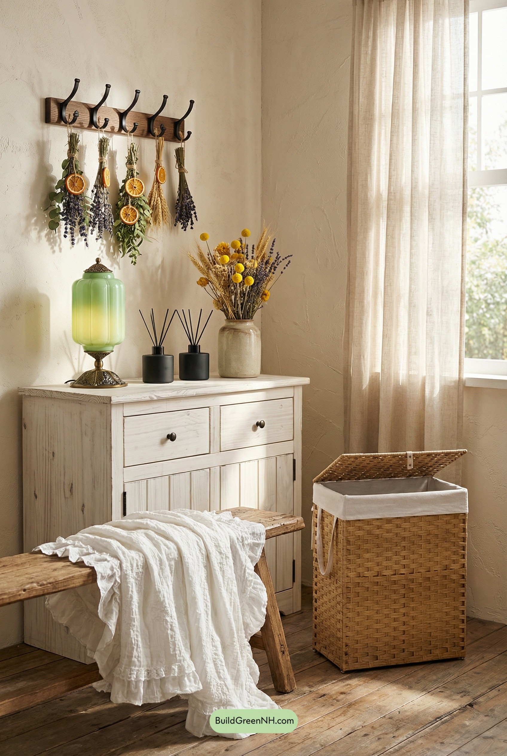 Sunlit Cottagecore Apothecary Corner