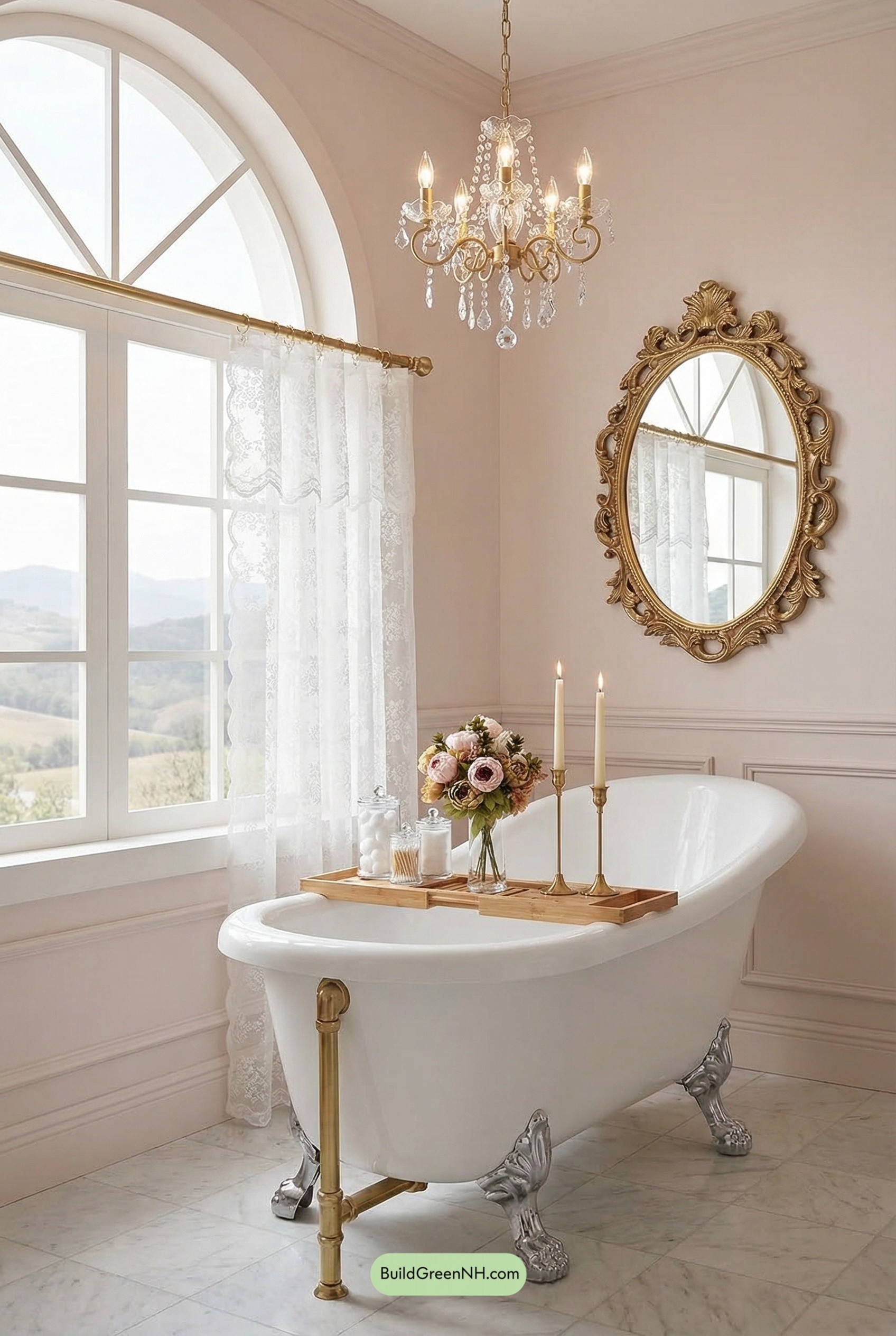 Clawfoot Calm with Crystal Glow