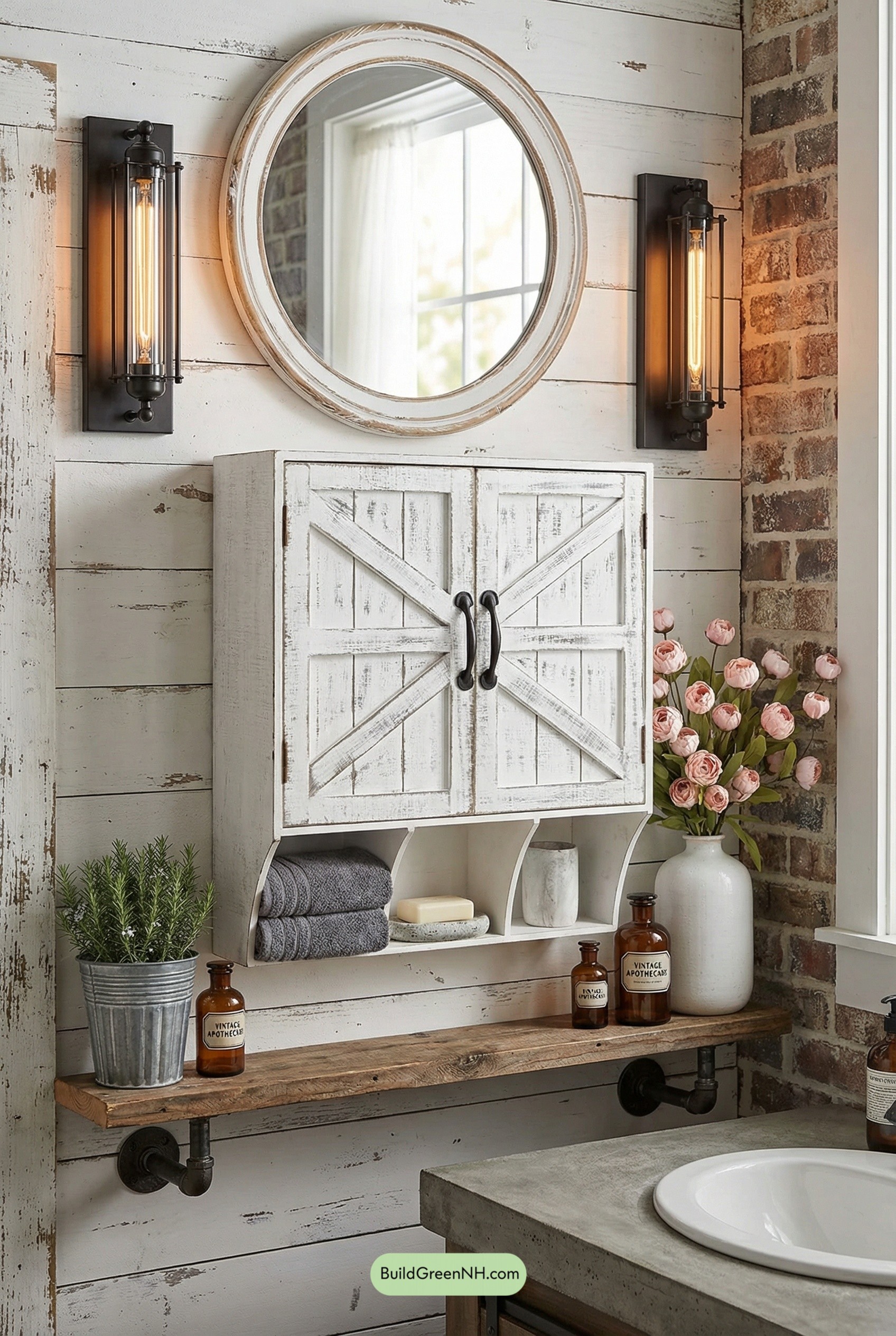 Edison Glow Meets Shabby Sweetness