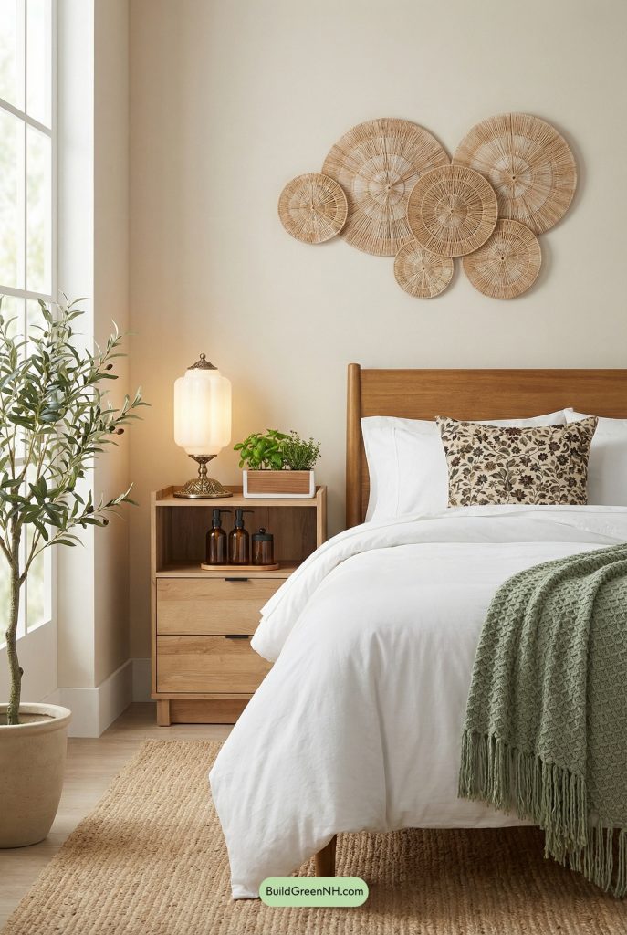 Herb-Garden Bedside, Modern Cottage Calm