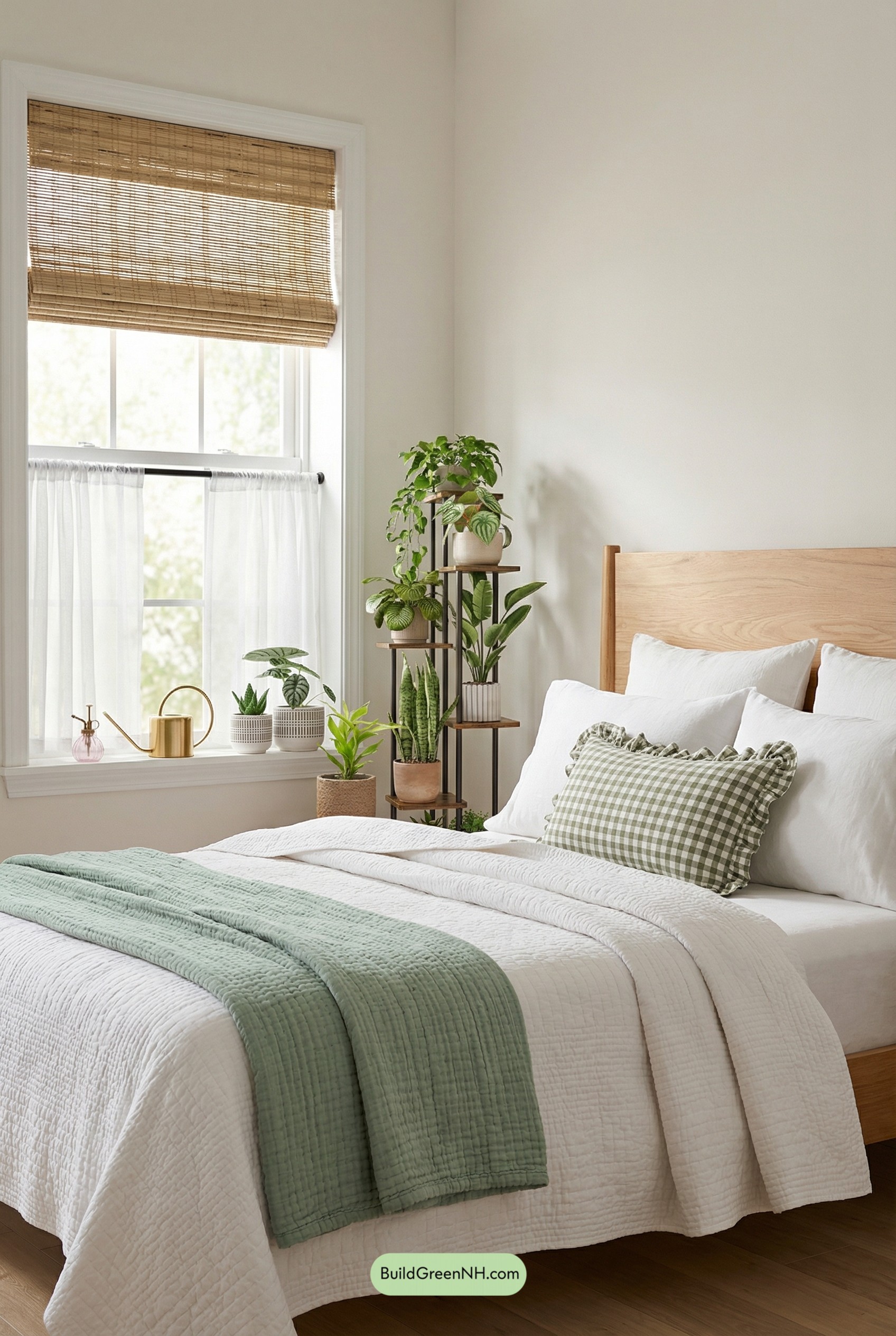 Bamboo Shades, Botanicals, and Breezy Bedding