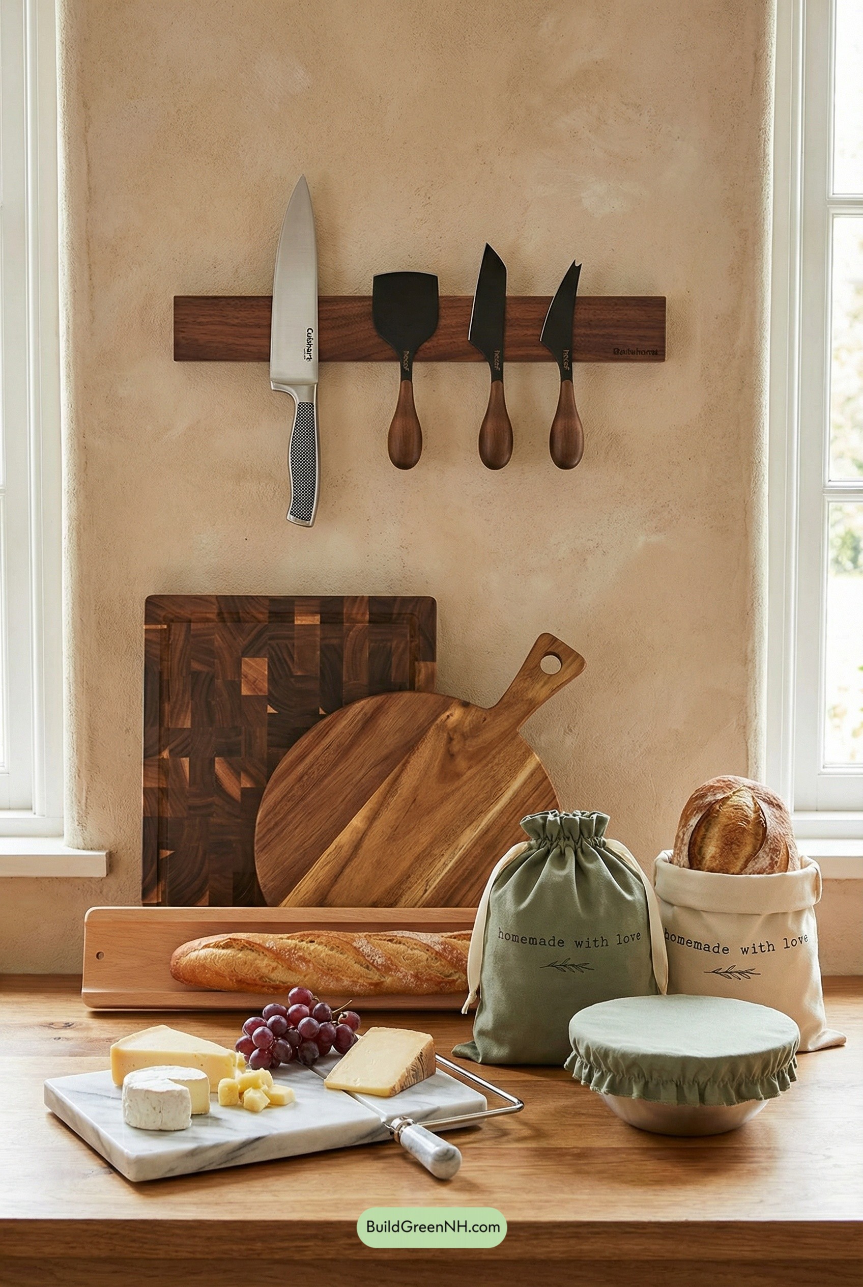 Rustic Boards, Sleek Blades, Soft Cottage Glow