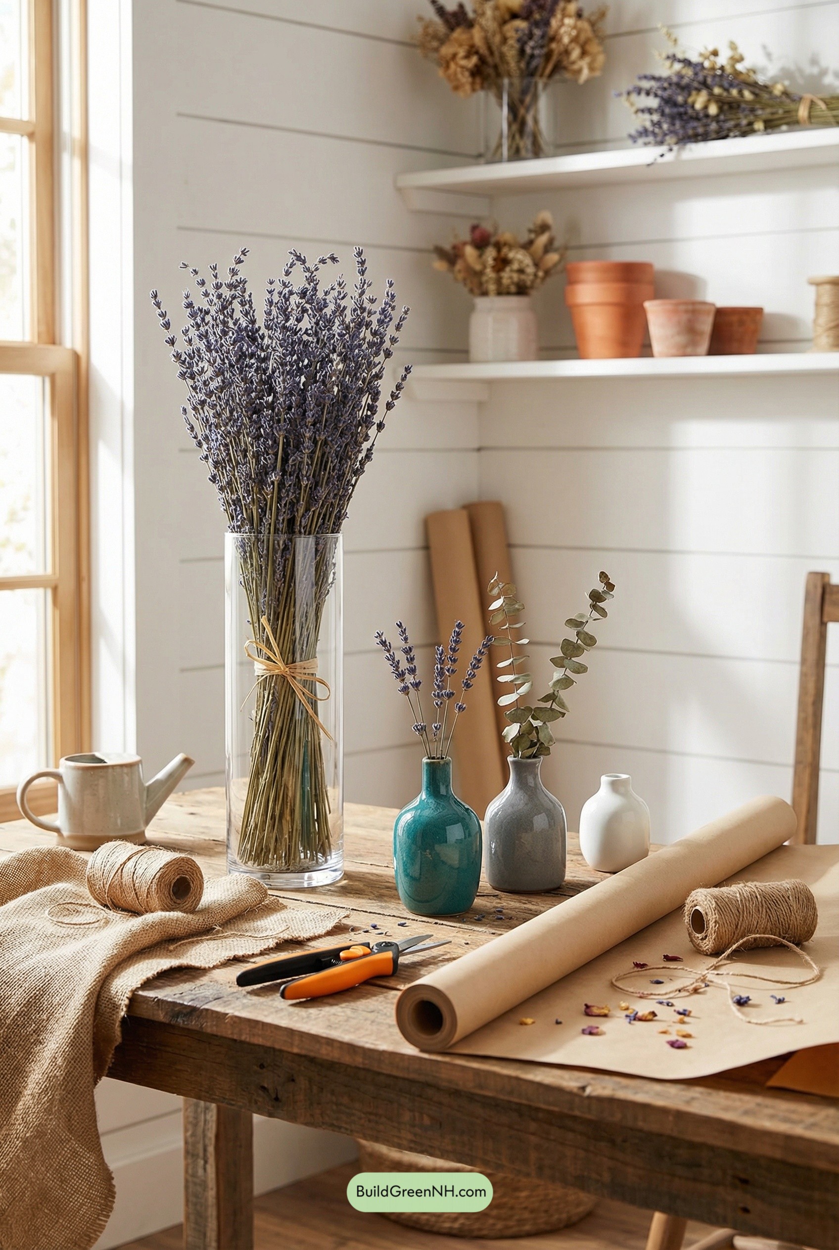 Lavender Prep Nook, Cottagecore-Modern Style